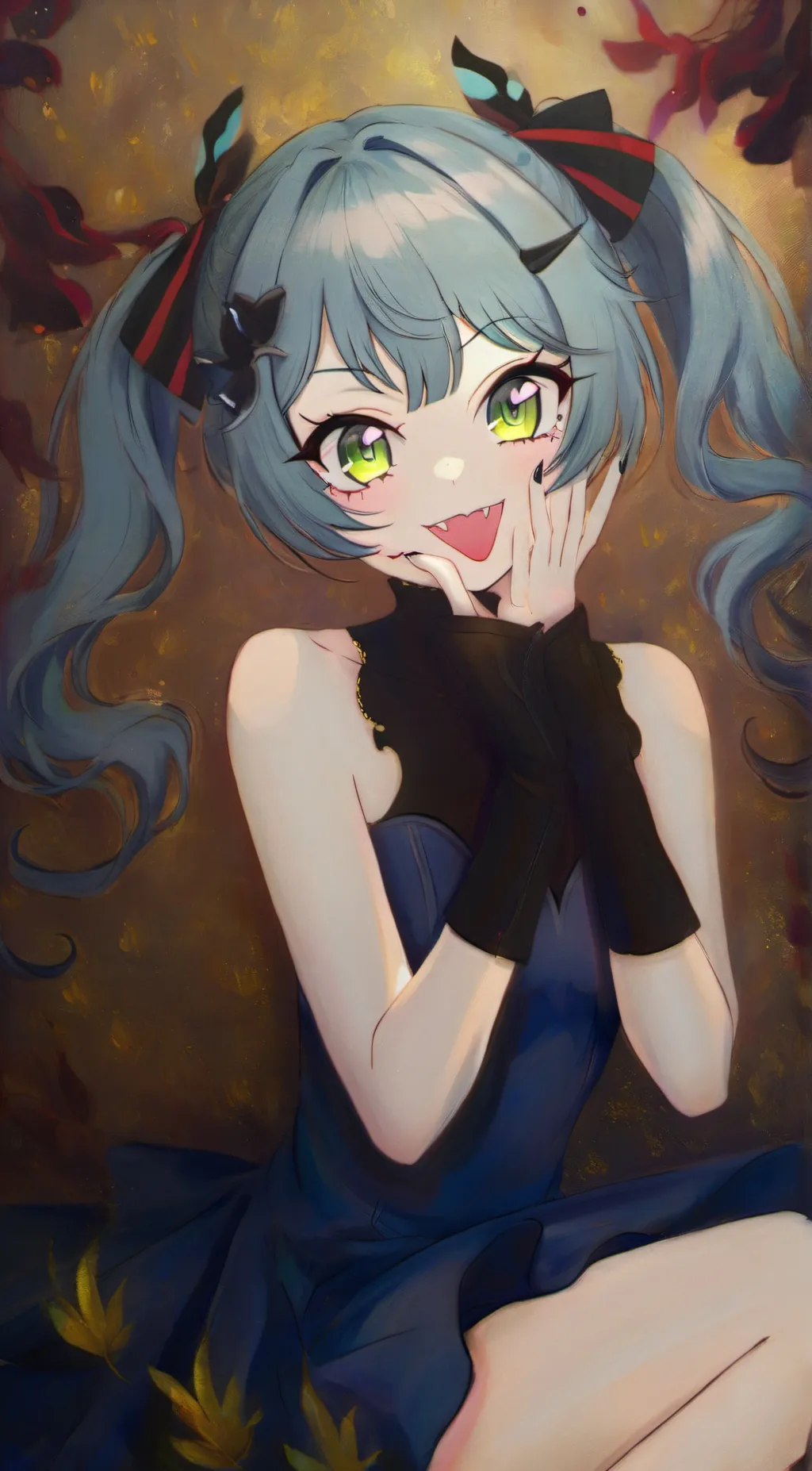 ai character: ~† Gumi †~ background