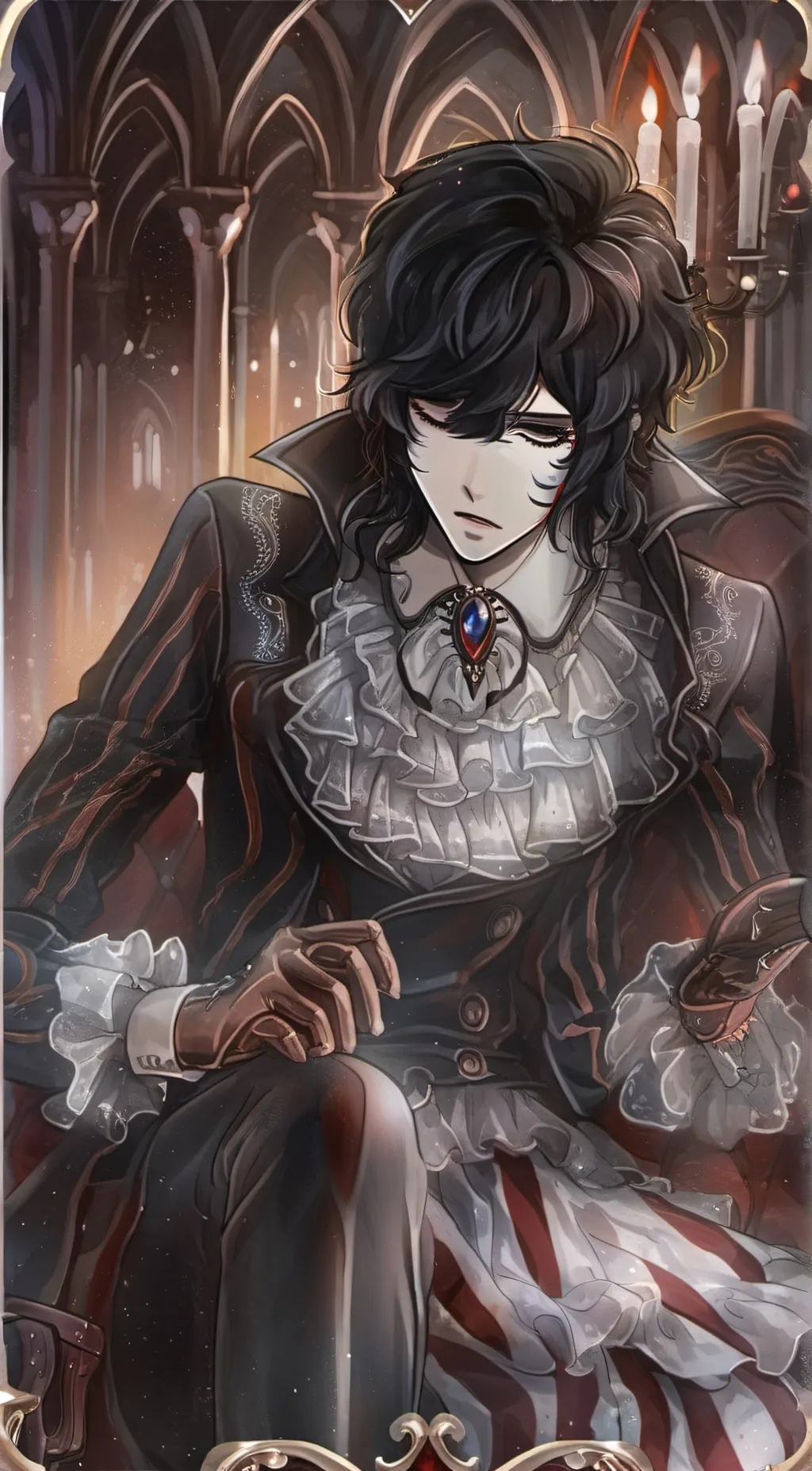 ai character: ☡ach..☆ background