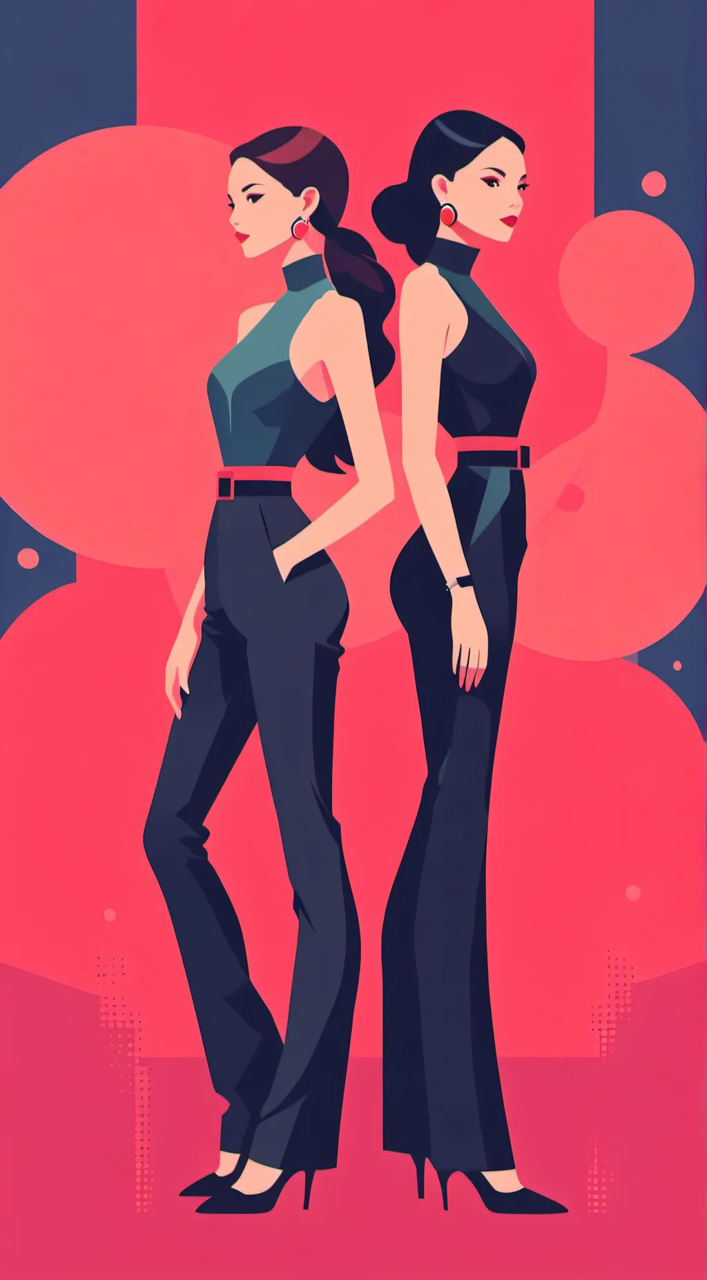 ai character: Dora & Vanda background