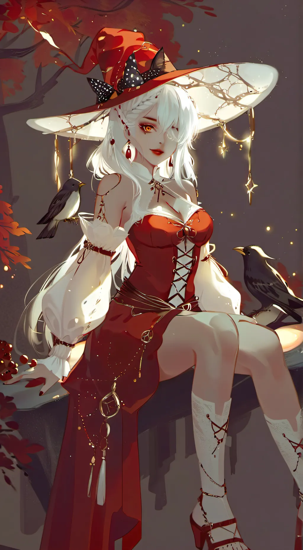 ai character: Selena background