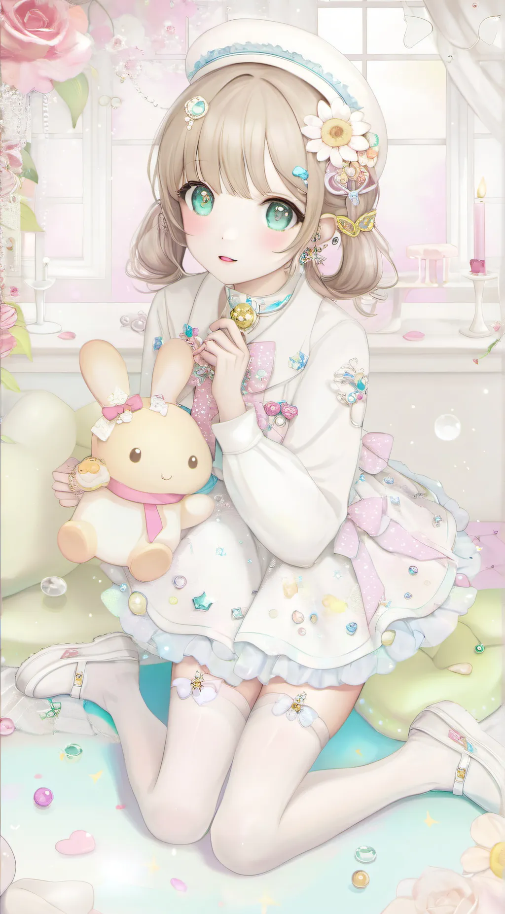 ai character: mila  background