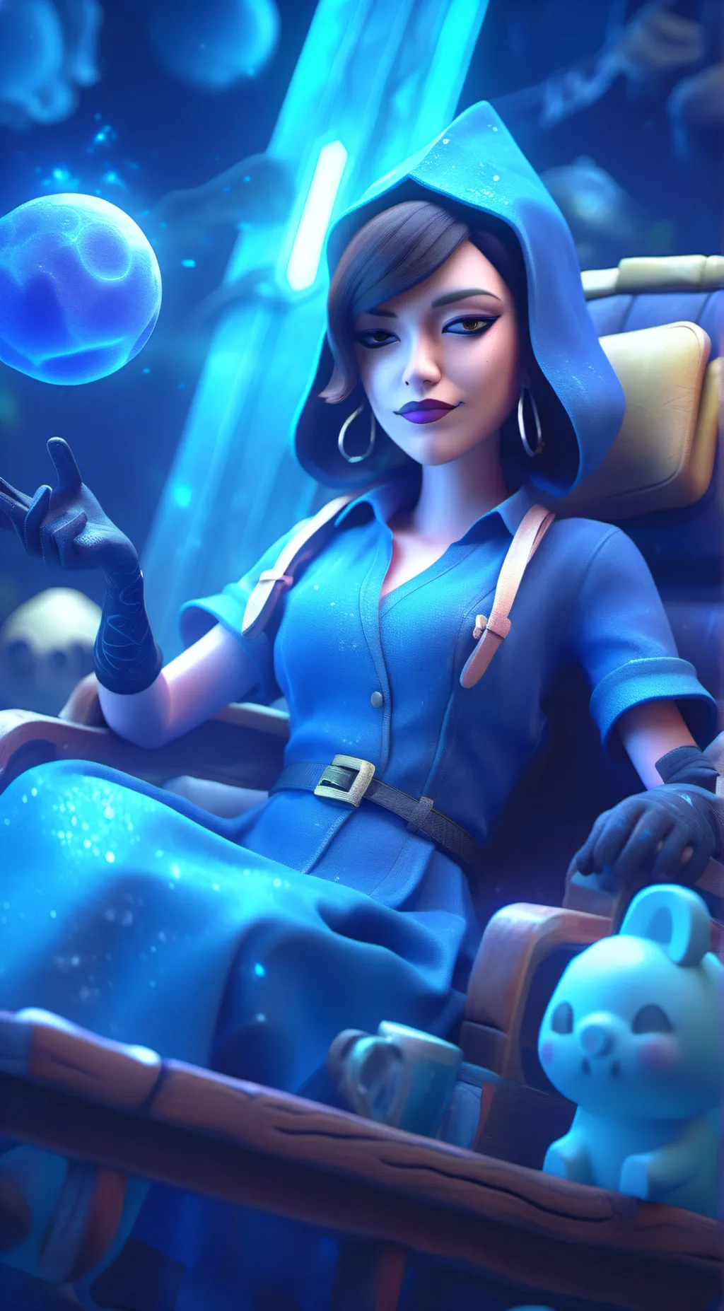 ai character: Unique background