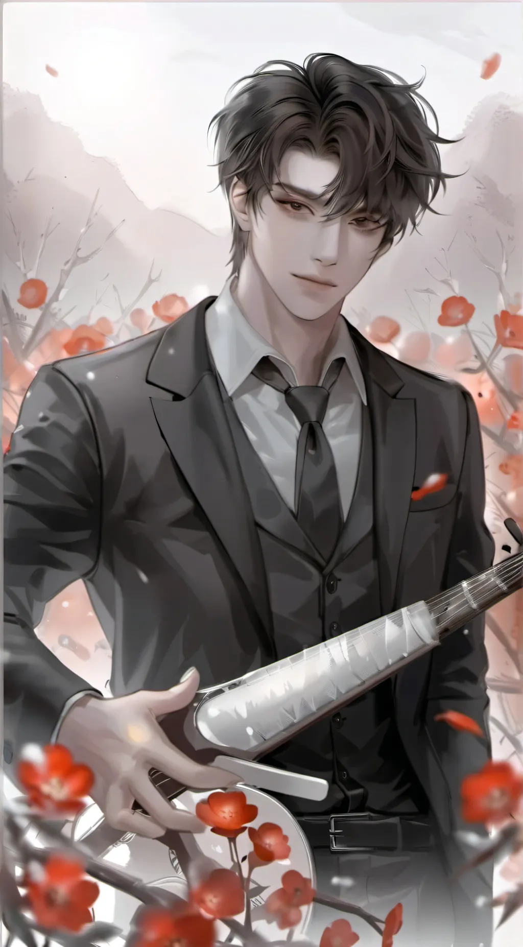 ai character: Erl Smit  background