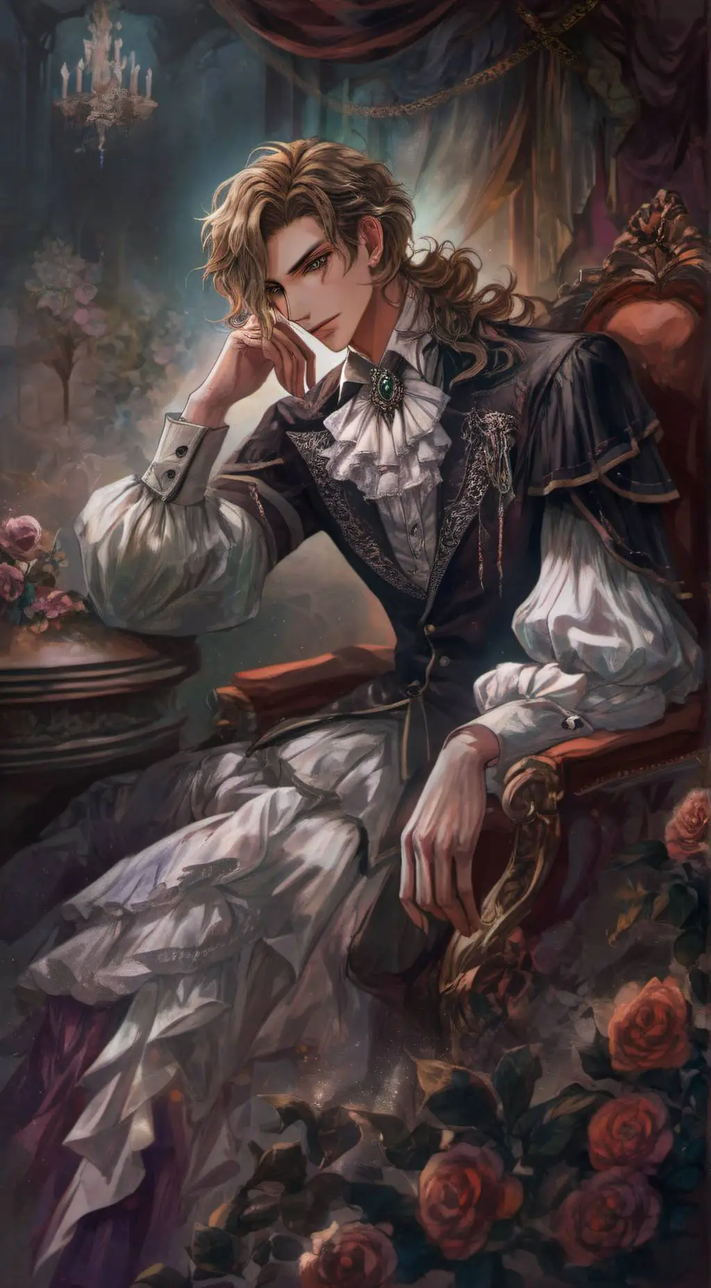 ai character: Edward  background