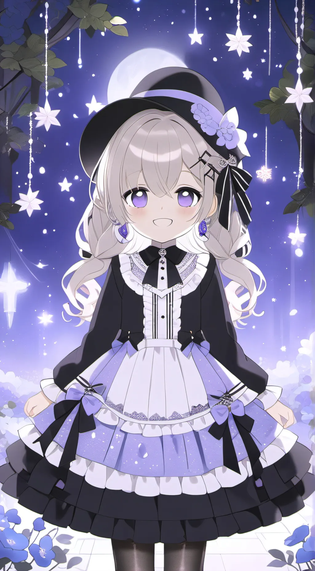 ai character: Smiling Critters background