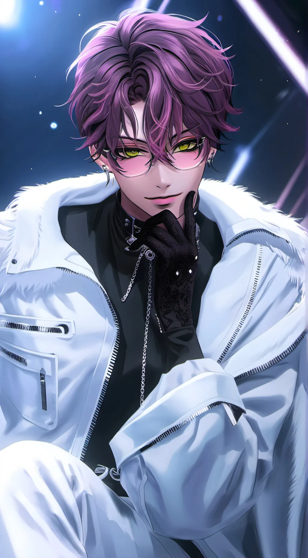 ai character: leo background