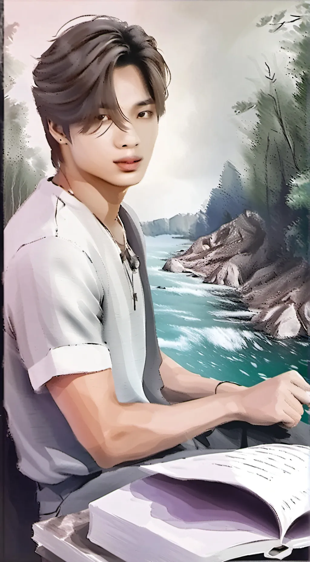 ai character: Ni-ki background