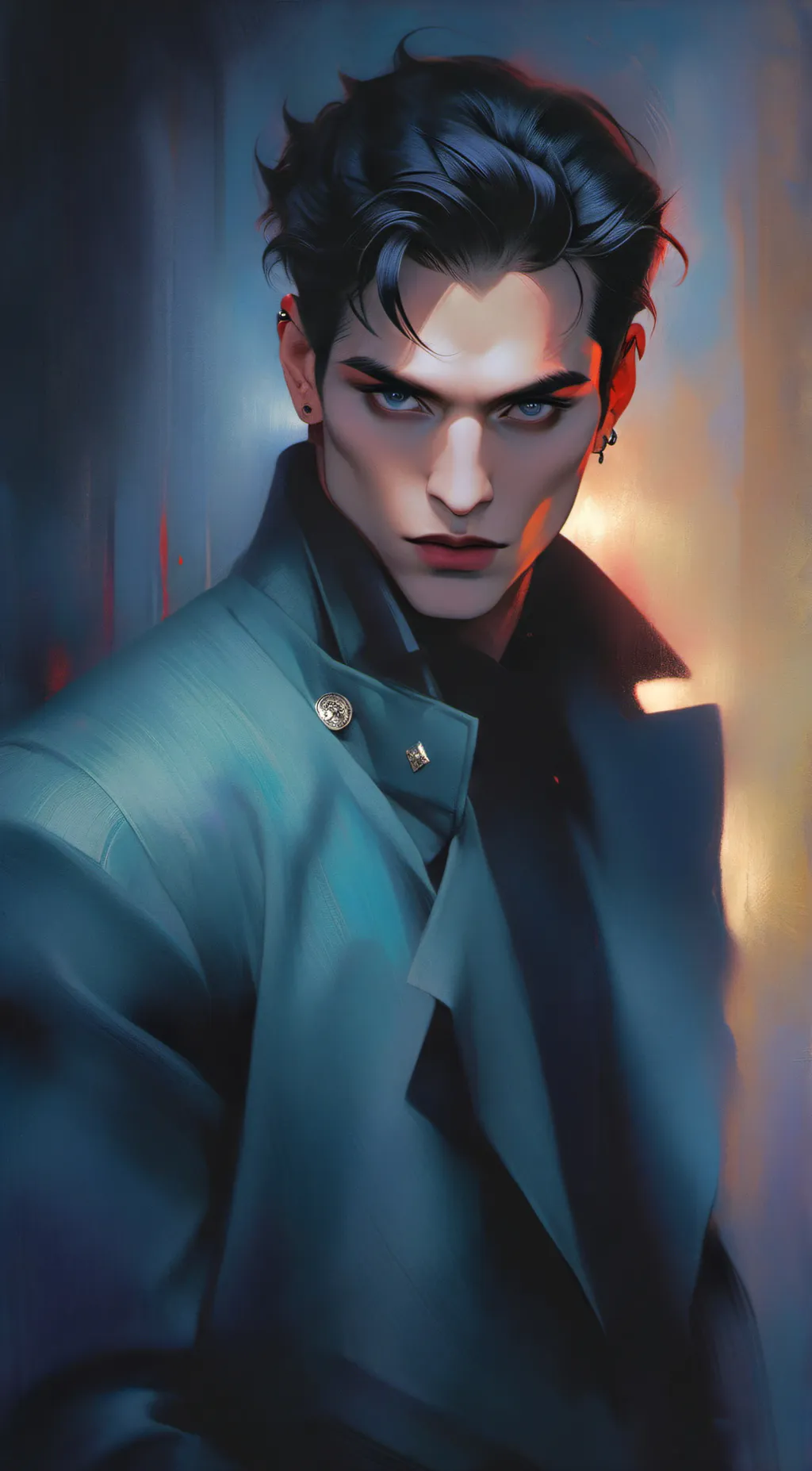 ai character: Benedict  background