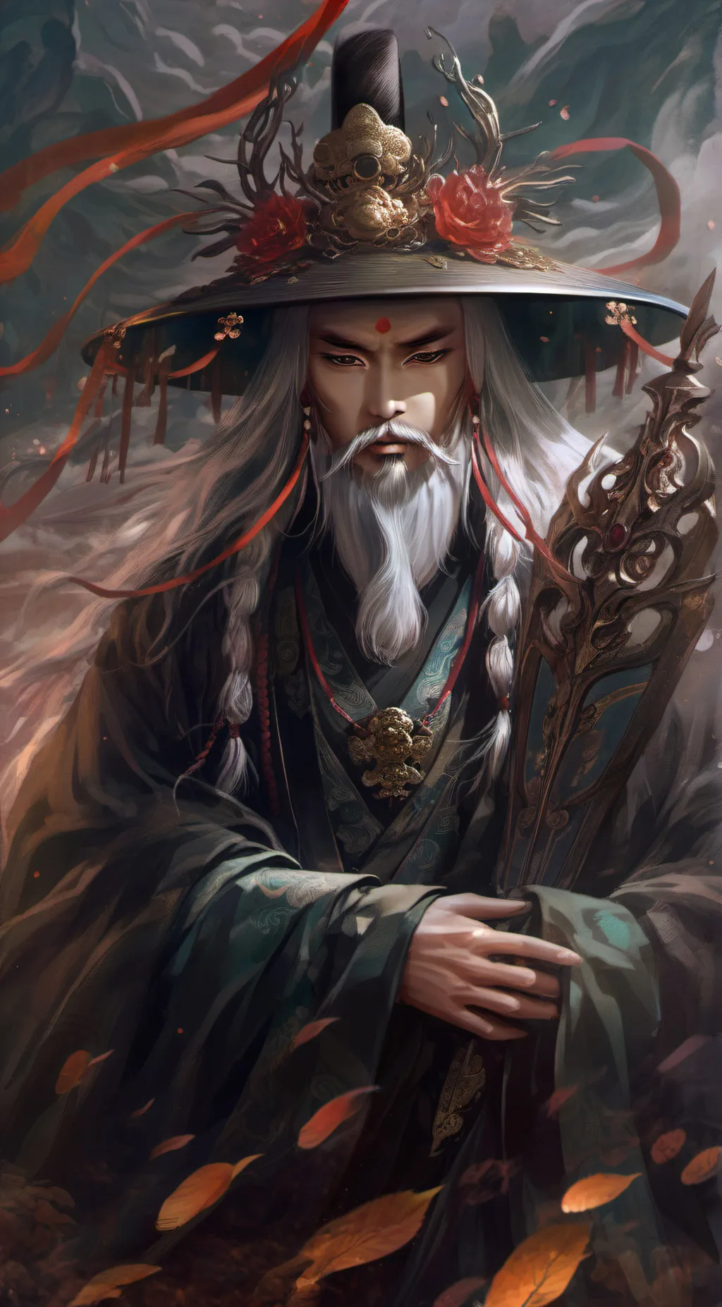 ai character: emperor jimmu  background