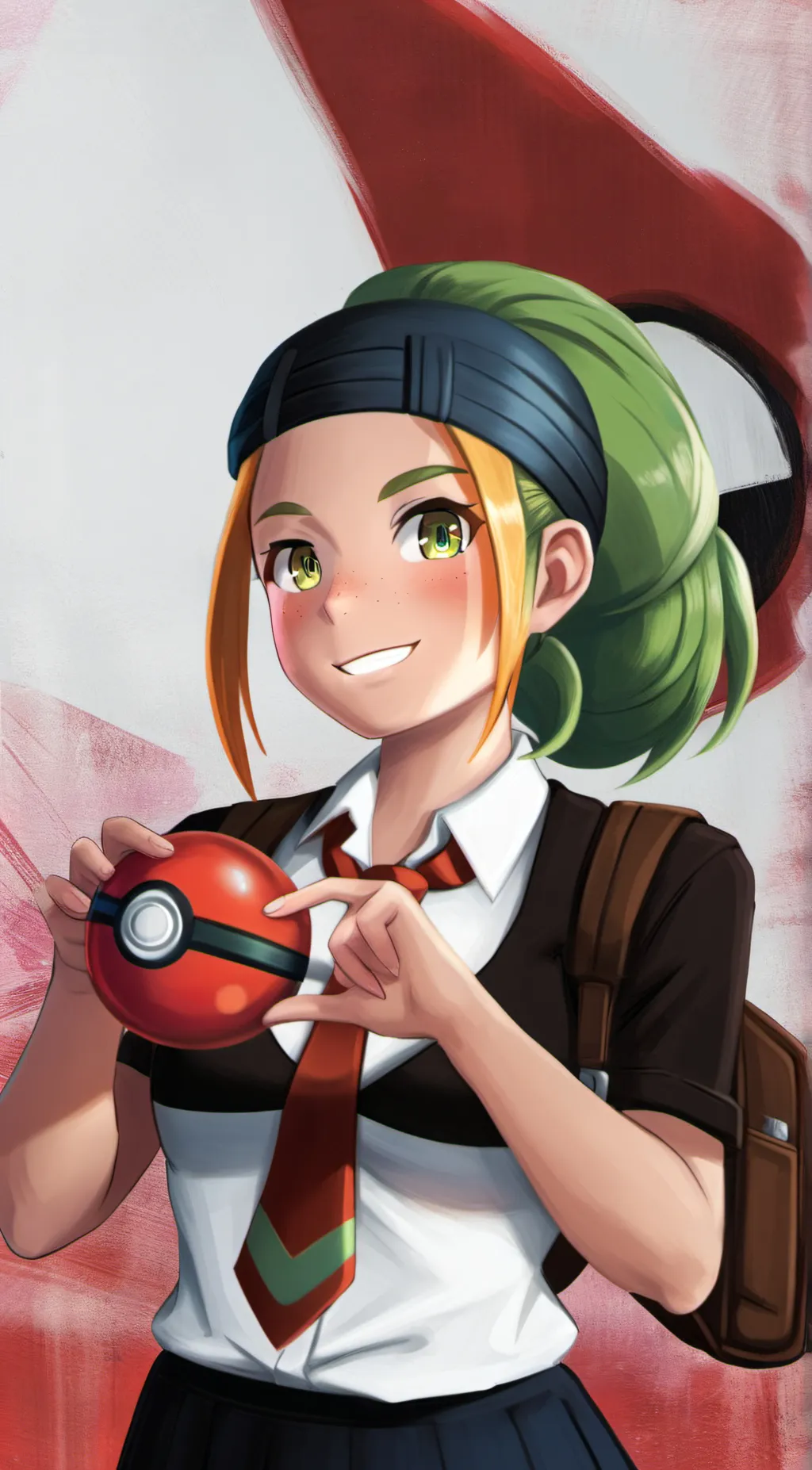 ai character: Ashley background