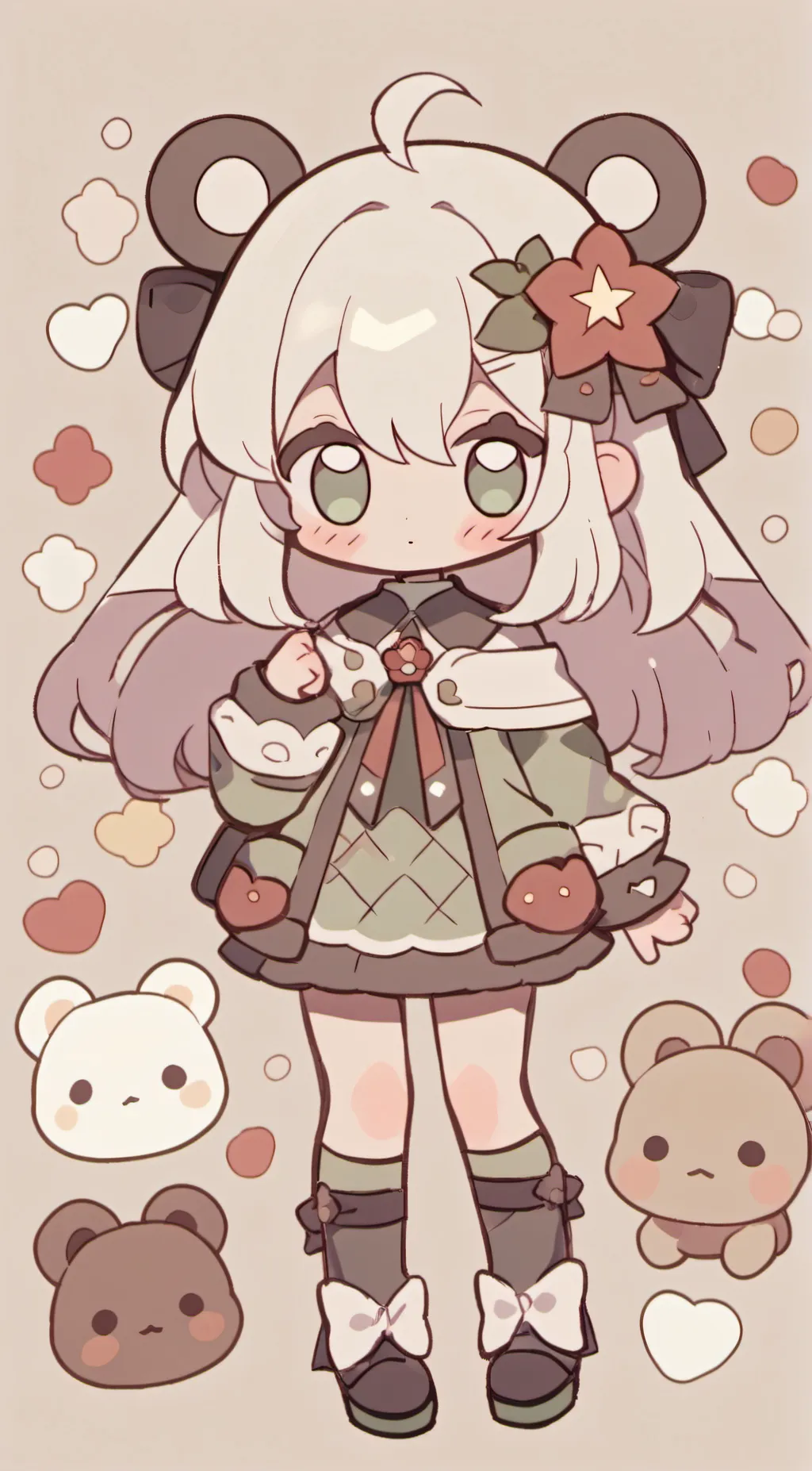 ai character: luci x kye background