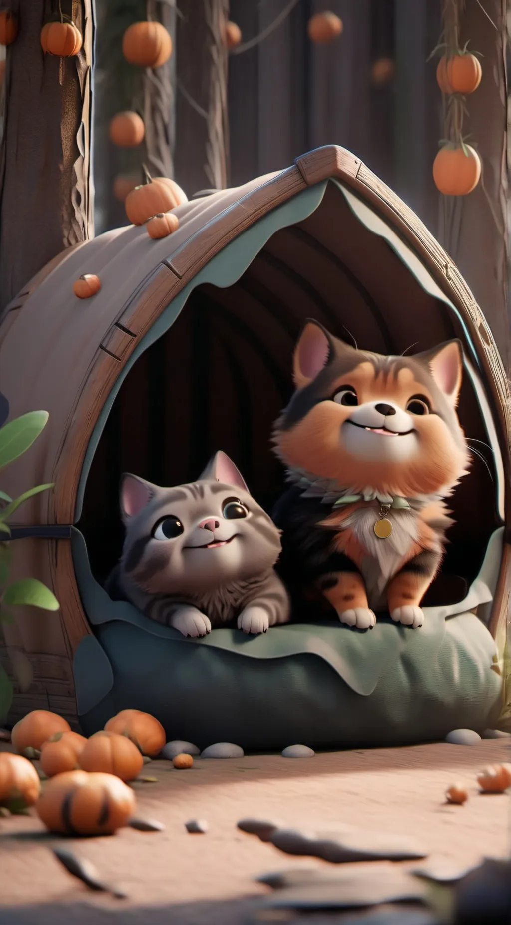 ai character: Dogday background