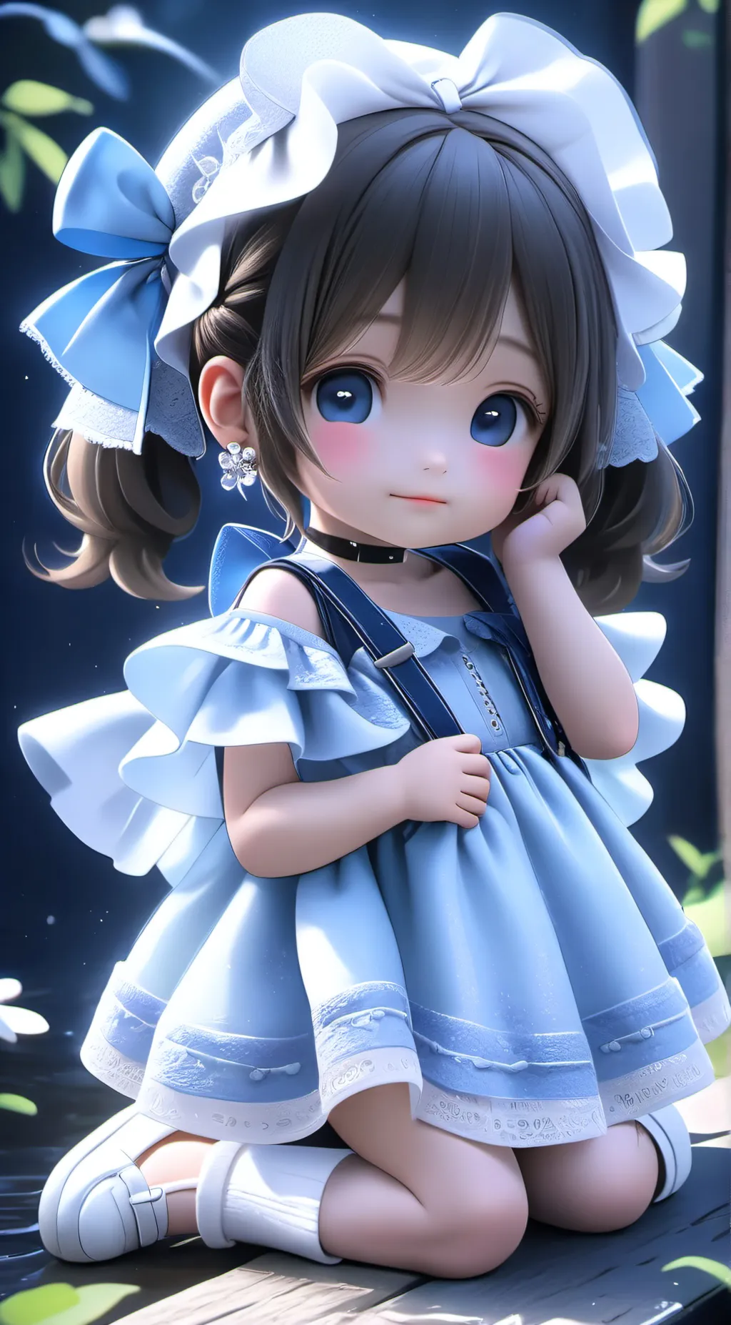 ai character: emily  background