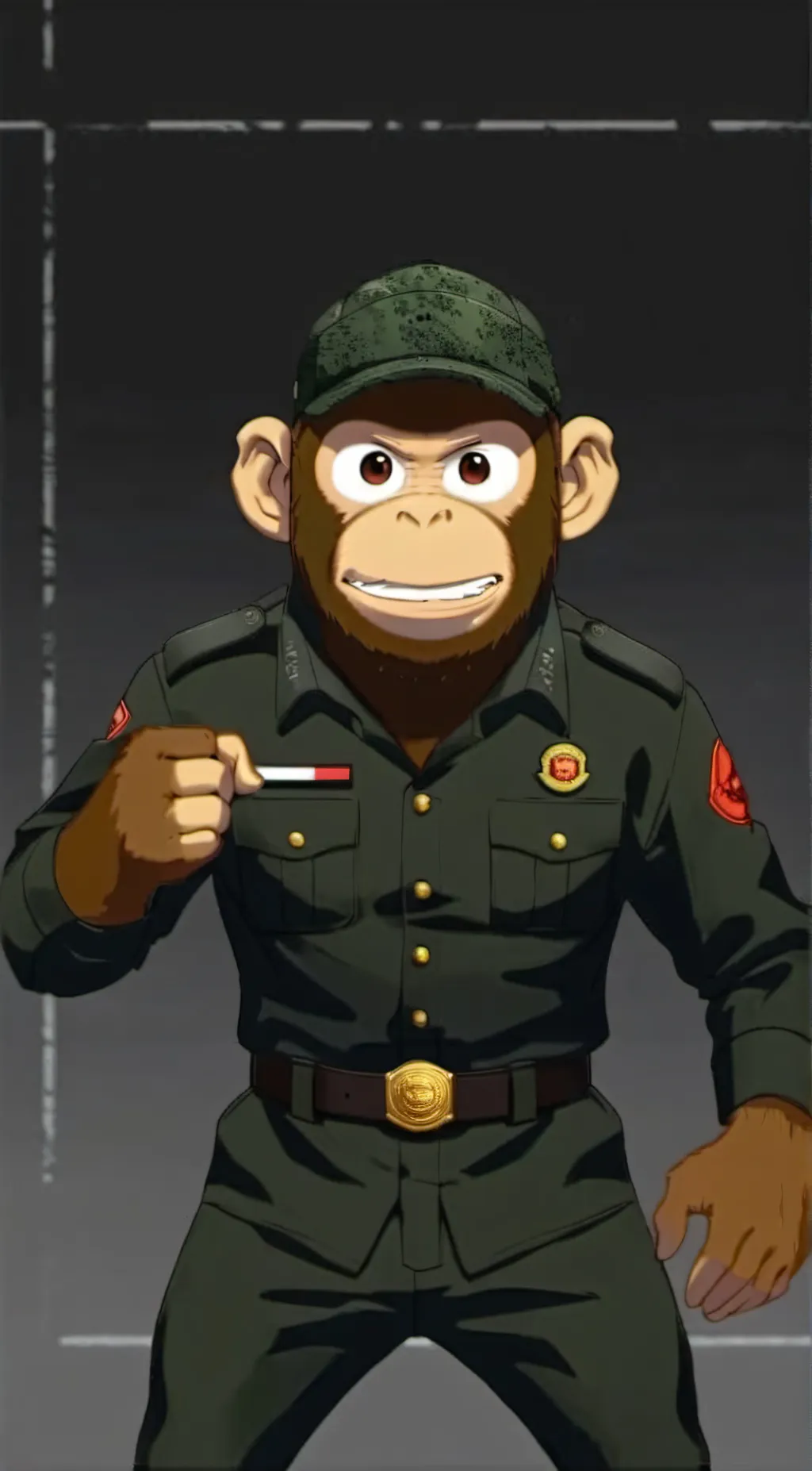 ai character: BOBBY THE WARRIOR background