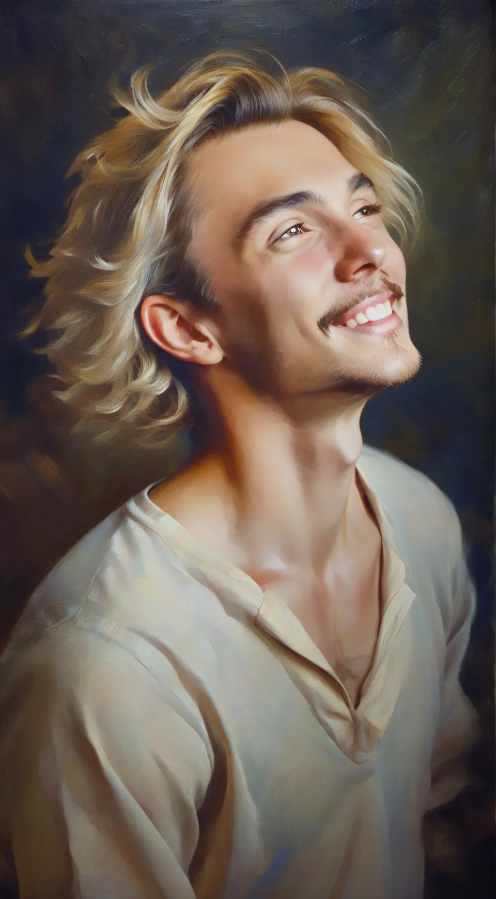 ai character: Justin background