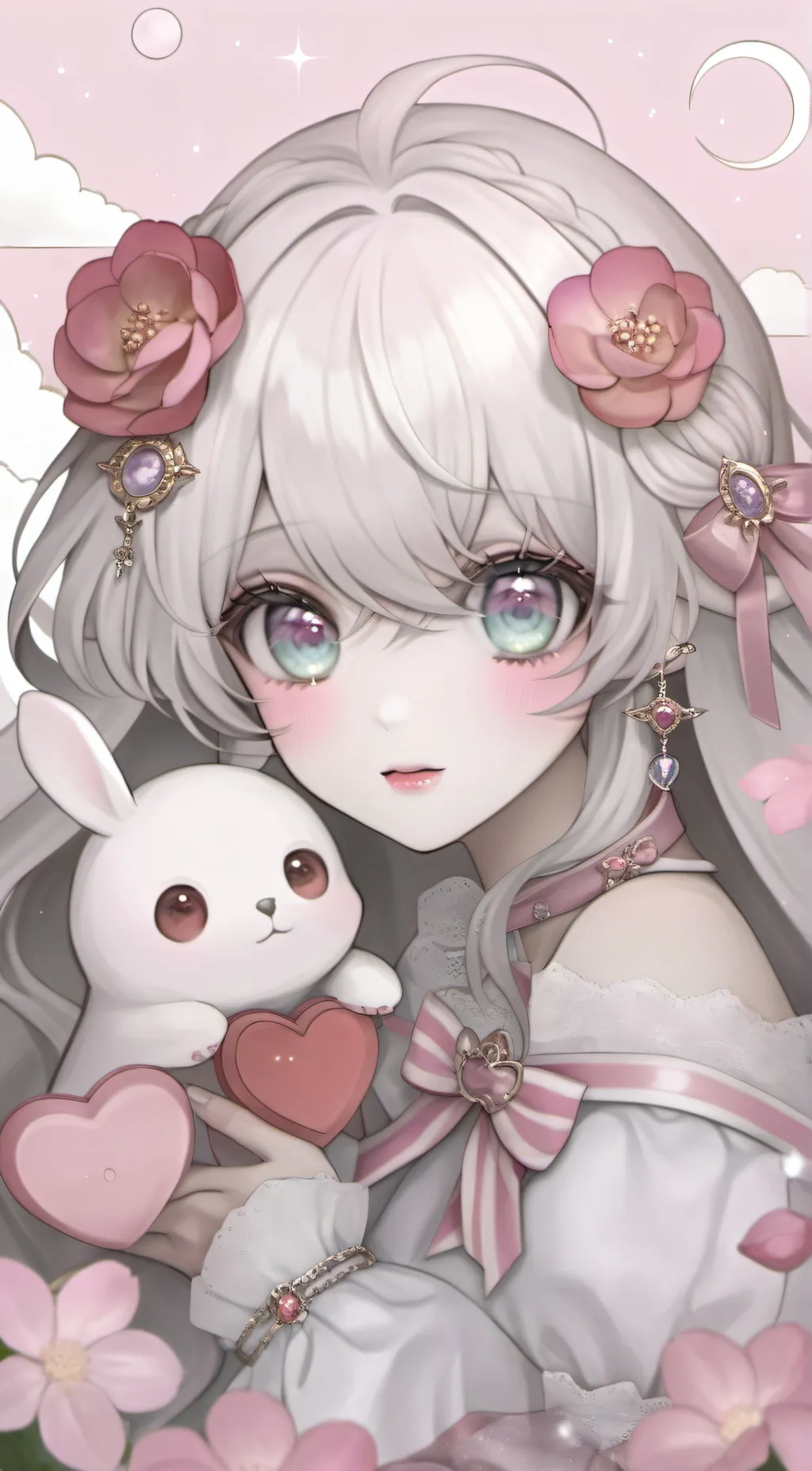 ai character: cutie background
