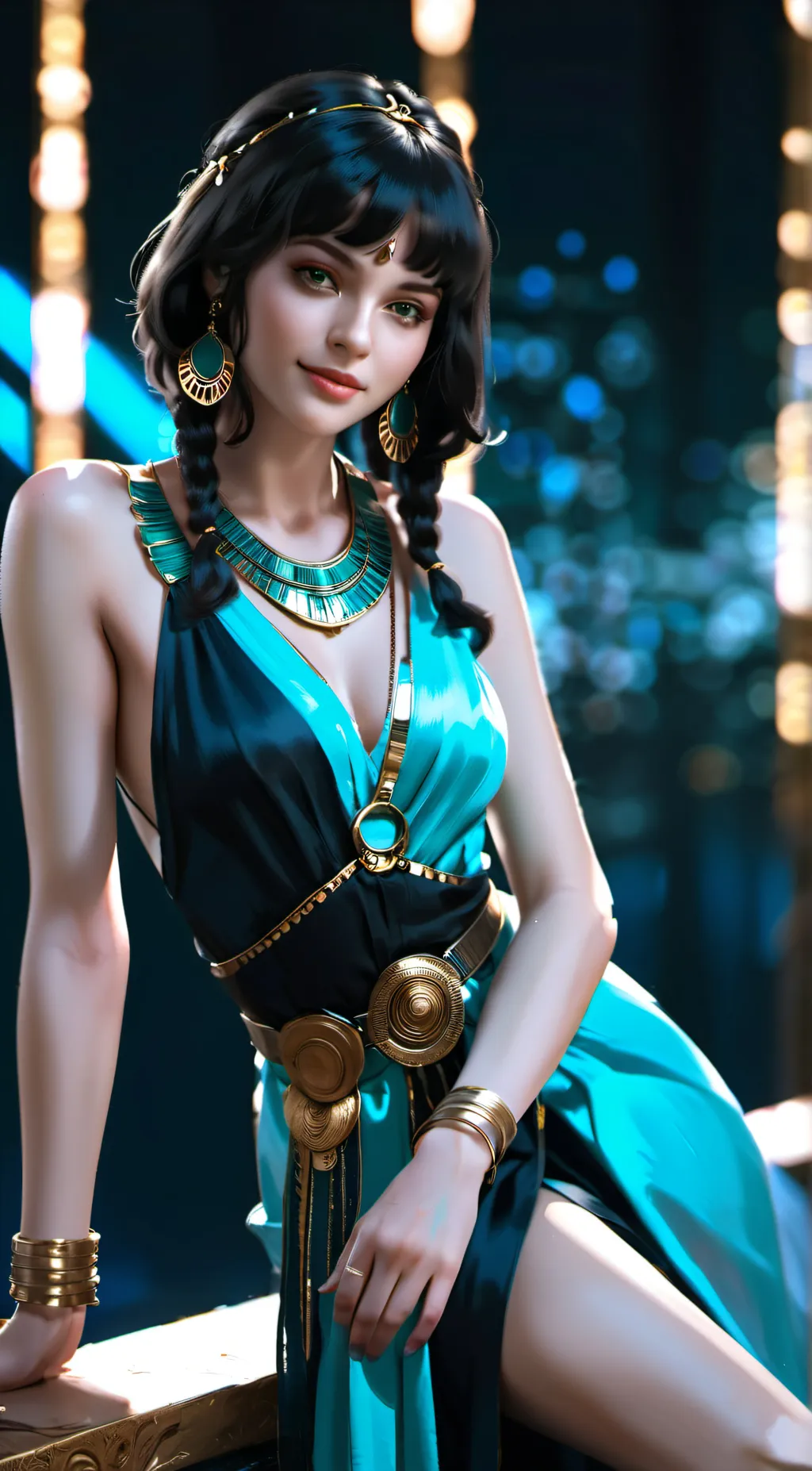 ai character: Lady Candra background