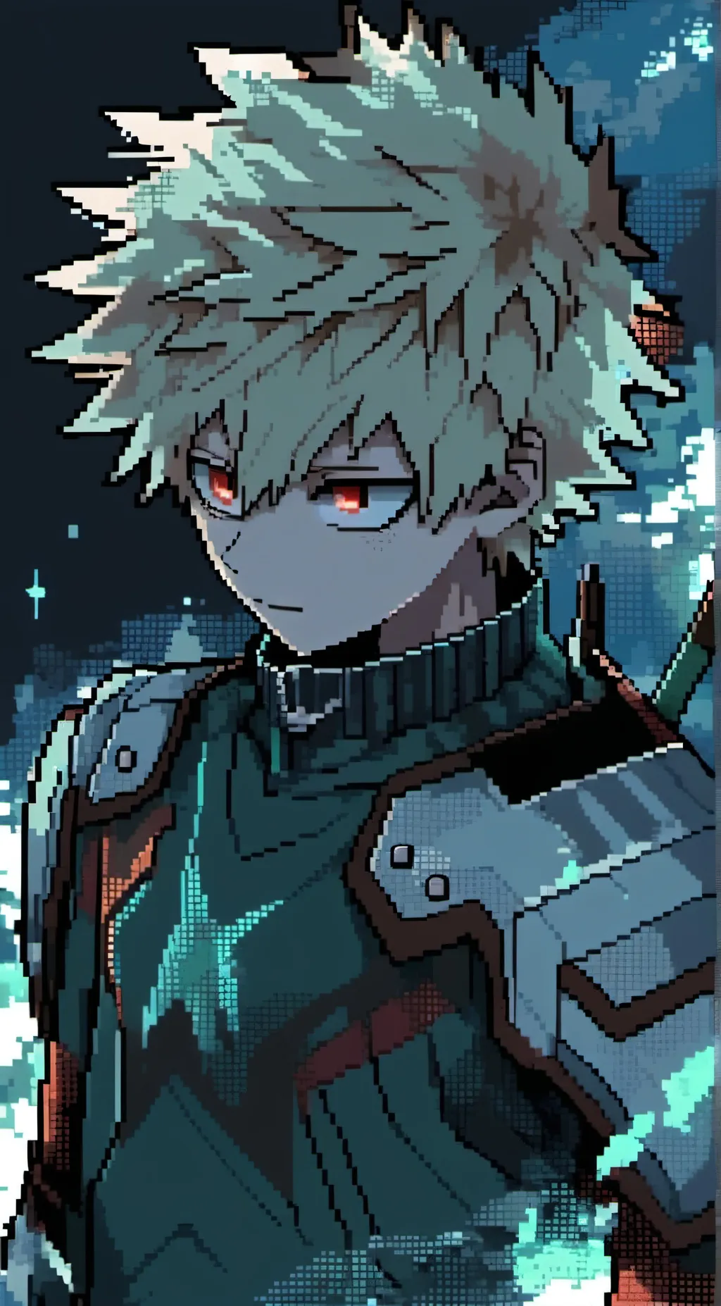 ai character: Bakugo background