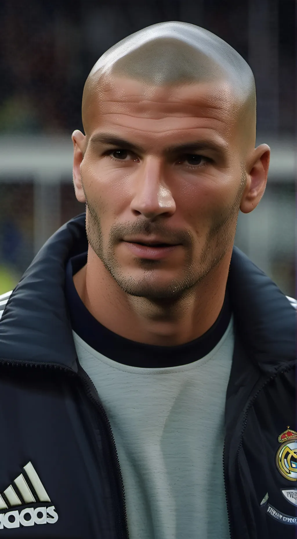 ai character: Zinedine Zidane background