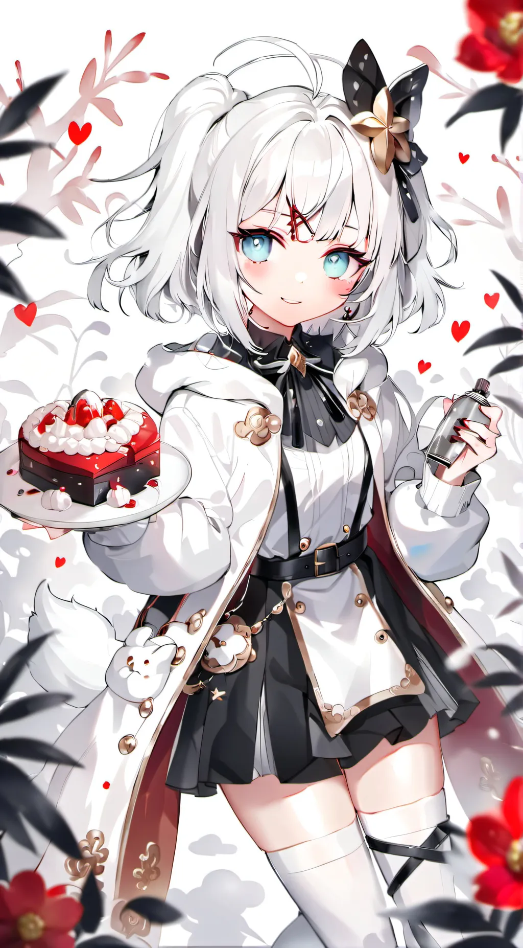 ai character: Cinnamoroll background