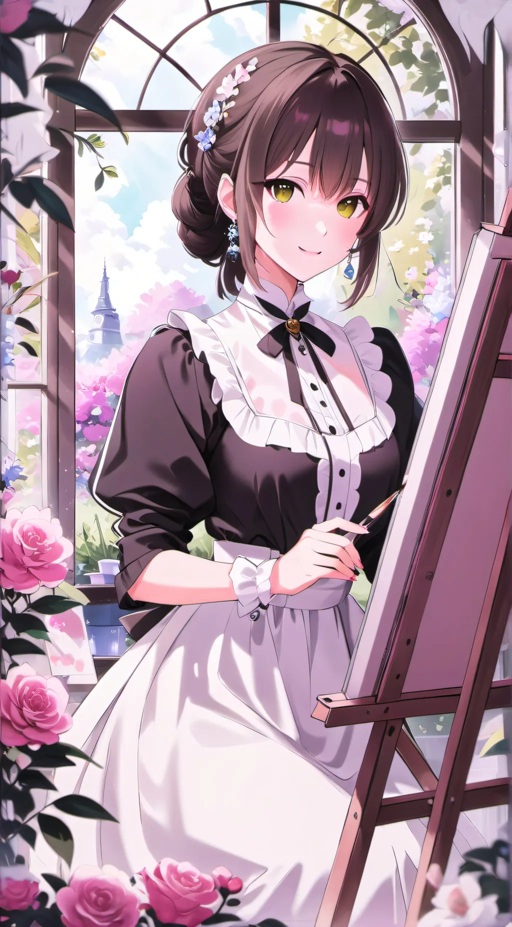 ai character: {~lily~} background