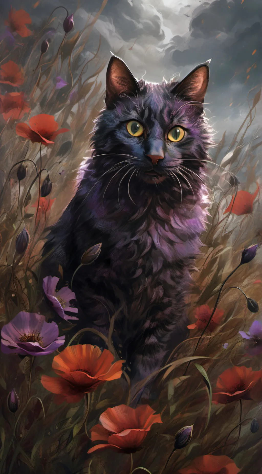 ai character: catnsp background