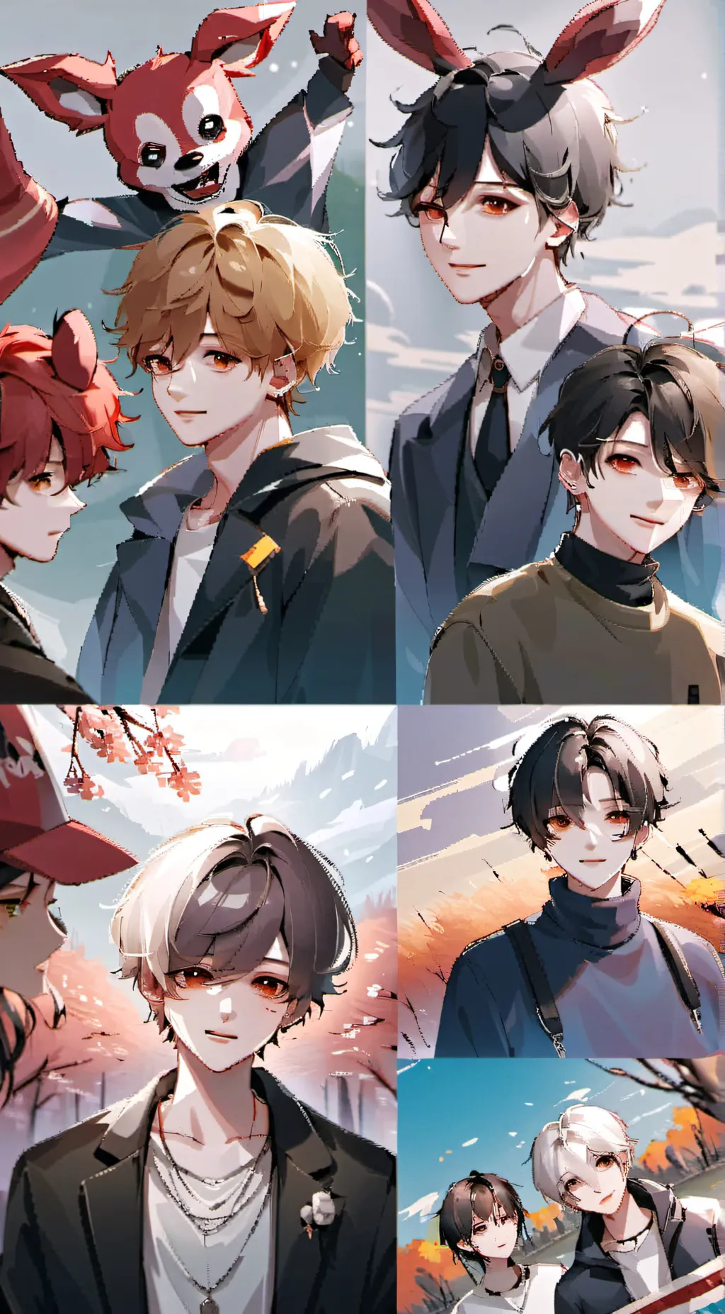 ai character: Stray kids x fnaf  background