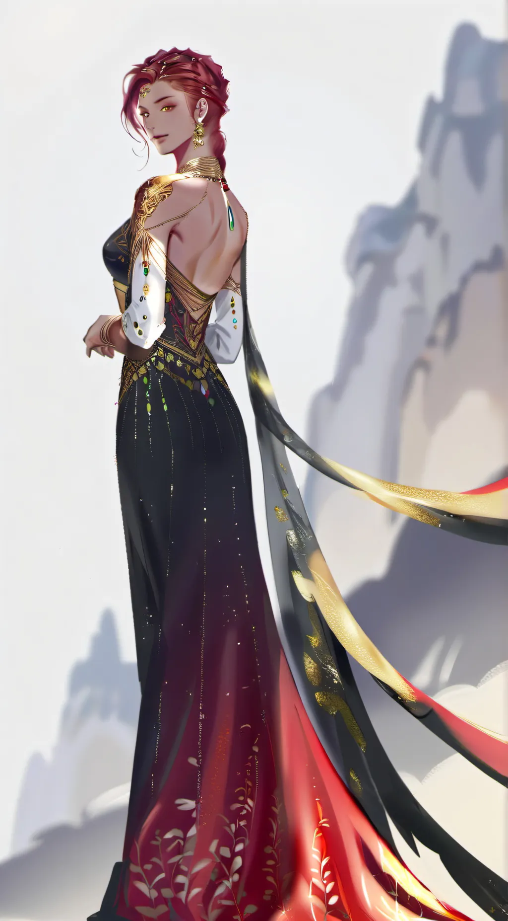 ai character: Princess Diana background