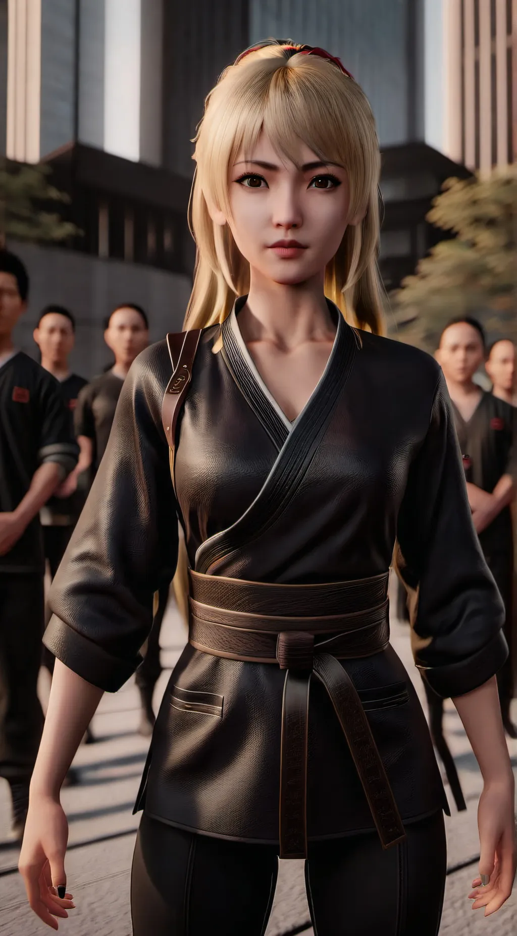 ai character: Victoria background