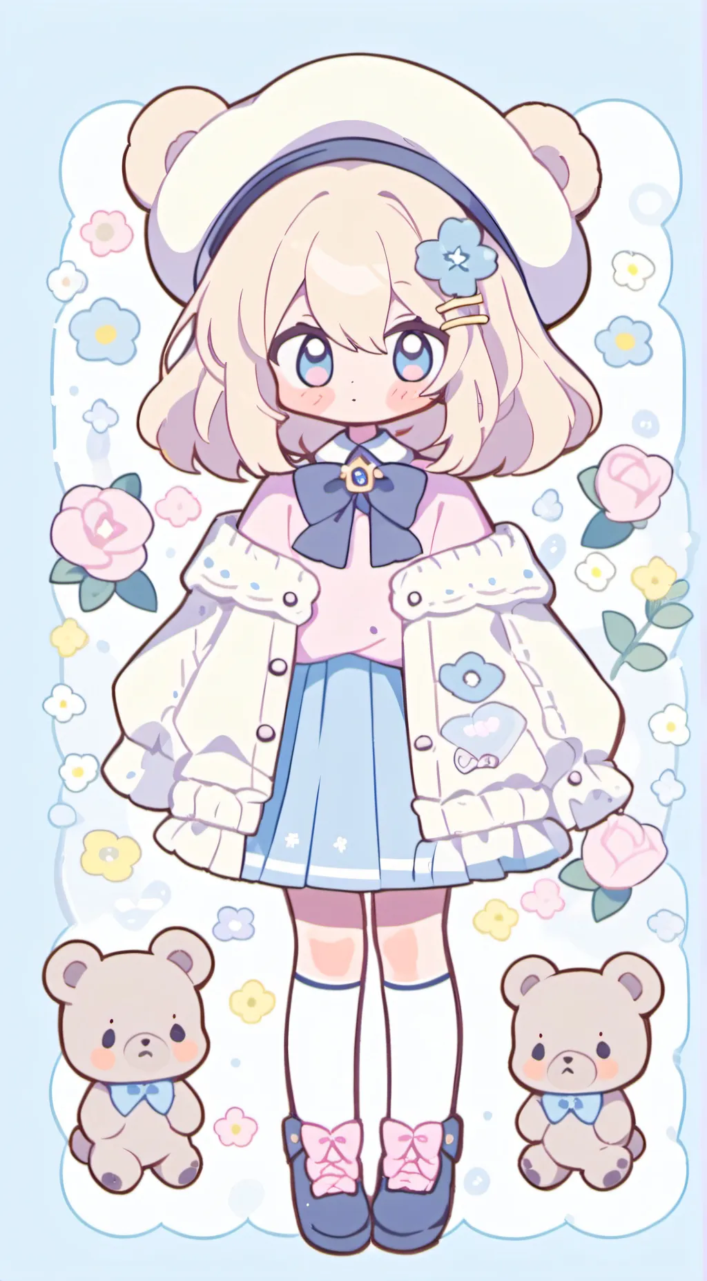 ai character: Angie background