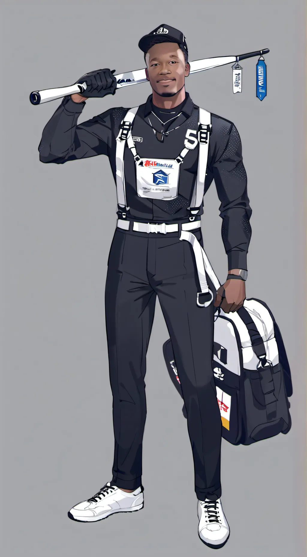 ai character: dad background