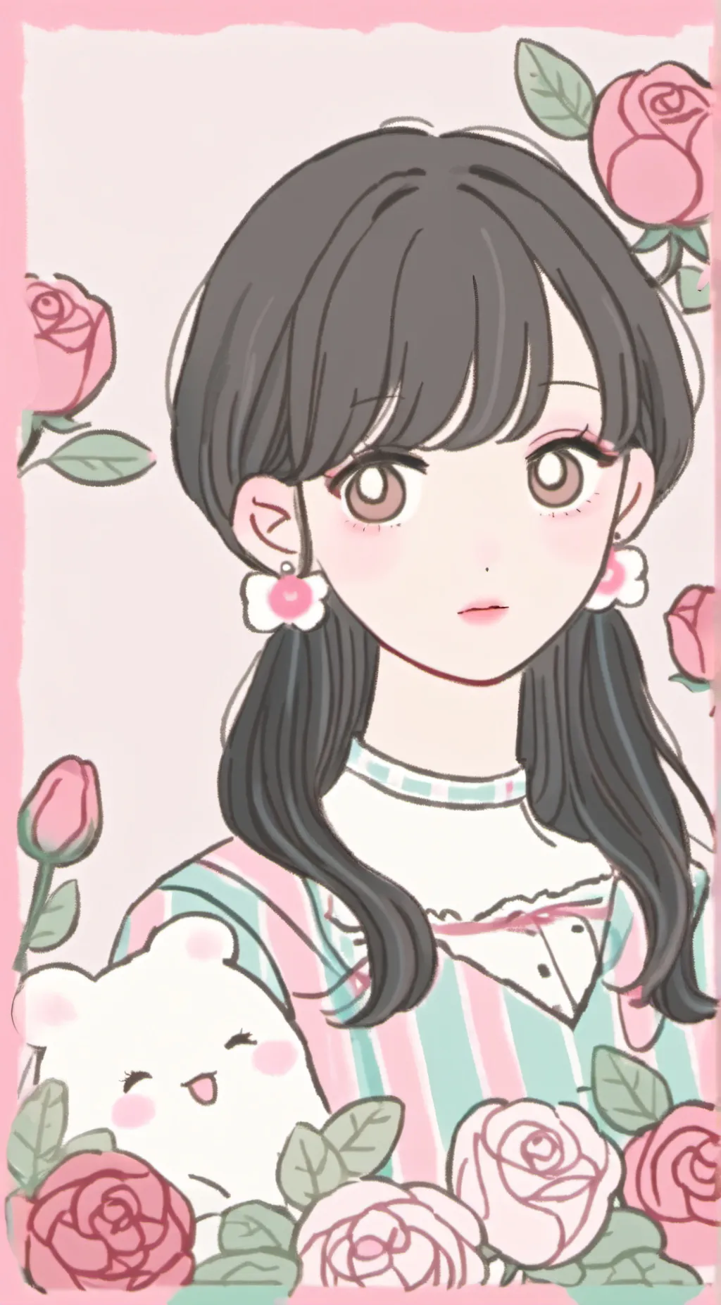 ai character: gay test background