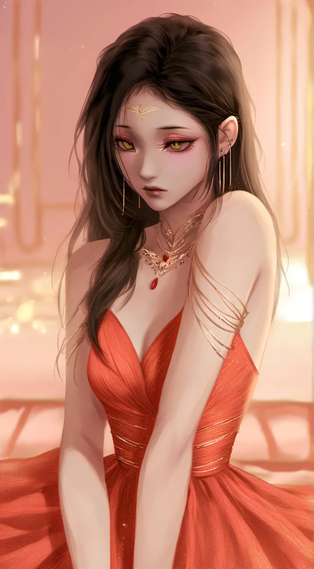 ai character: little fox background