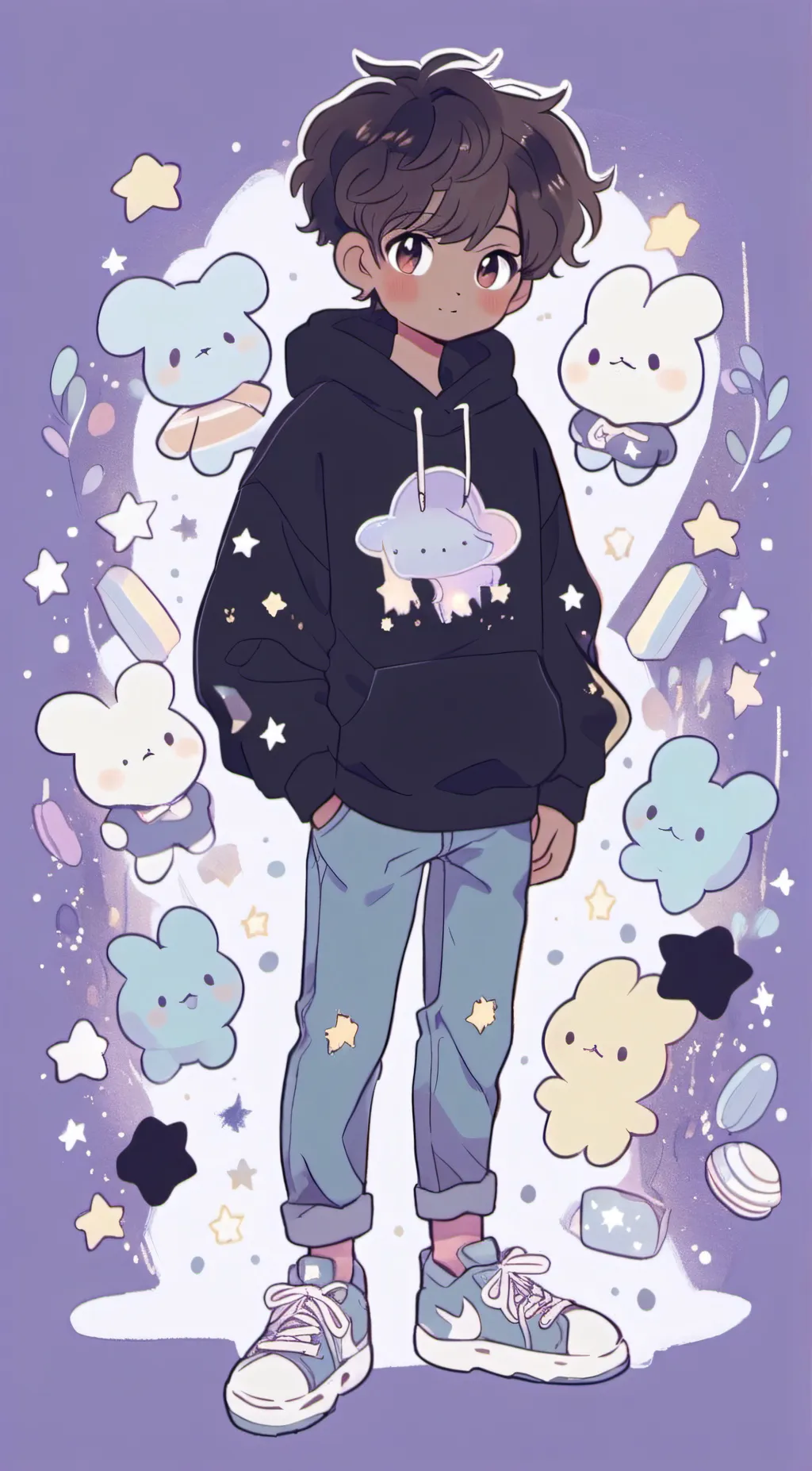 ai character: ⭐Marco🌙 background