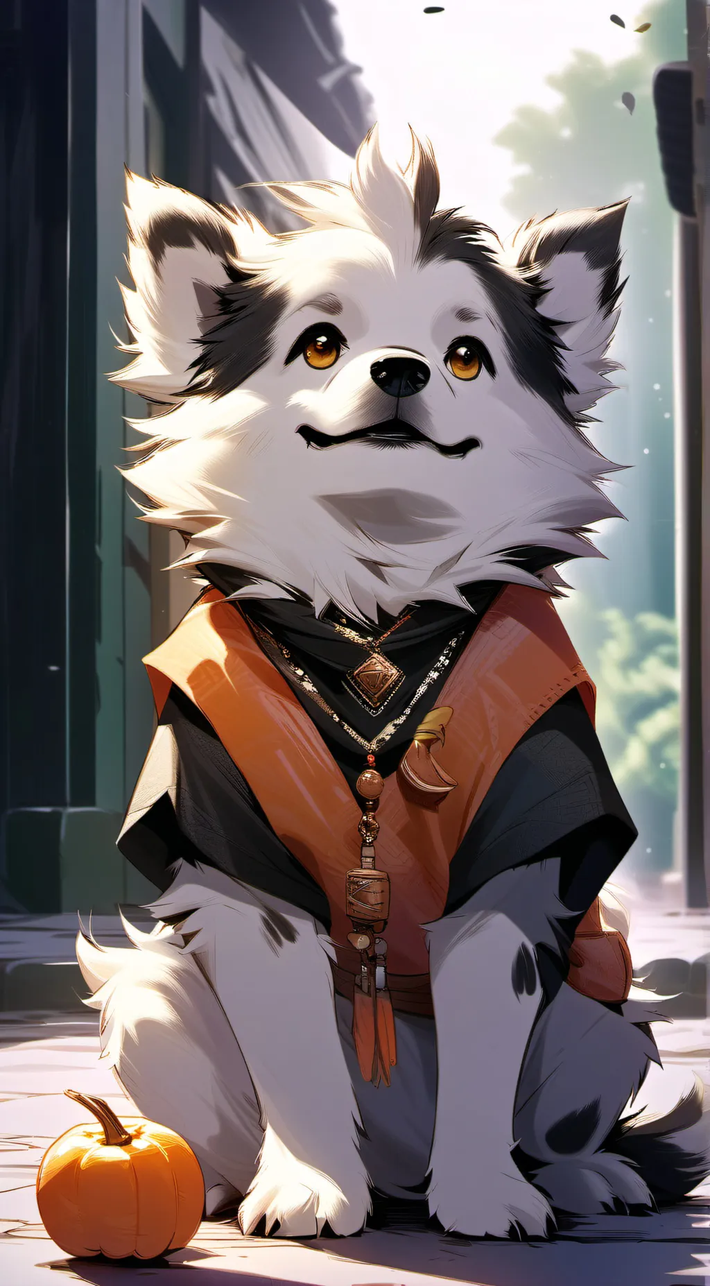 ai character: ~°dogday°~ background