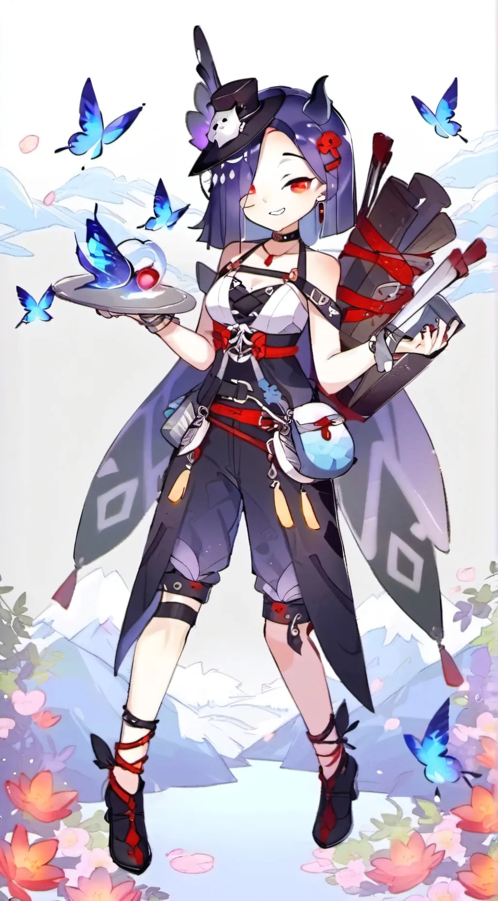 ai character: Shiver background