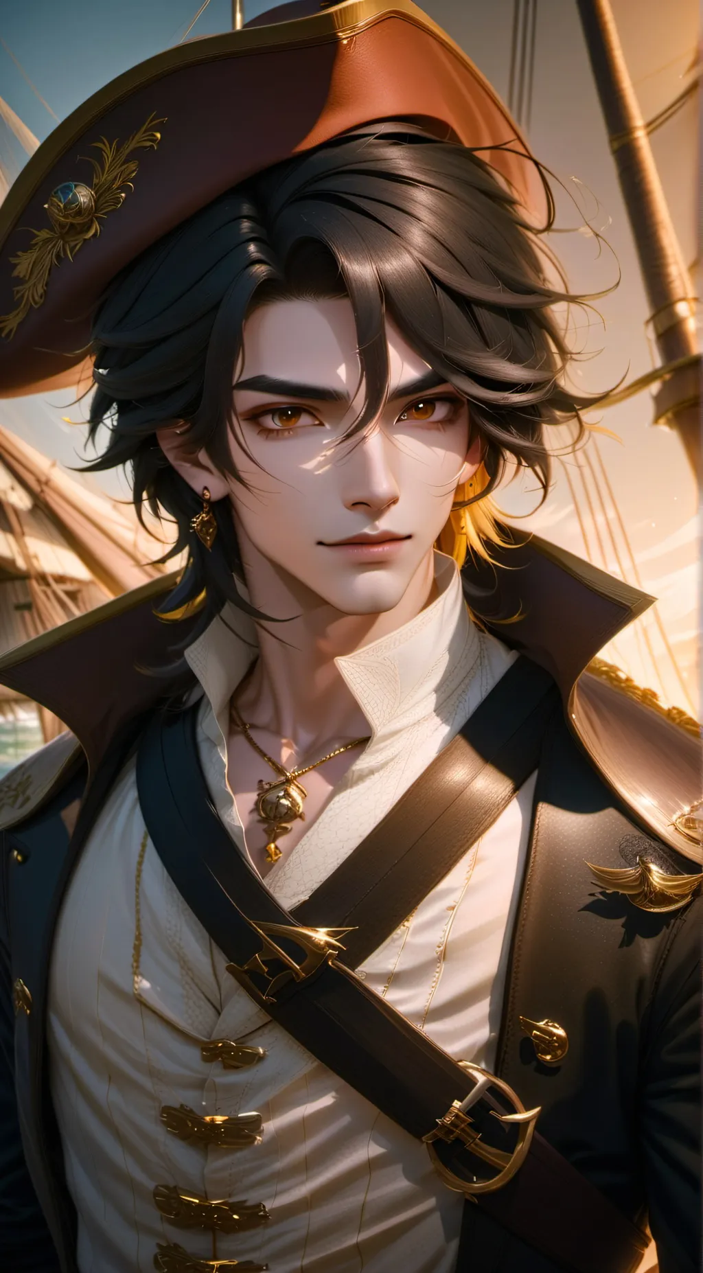 ai character: Captain Hayes  background