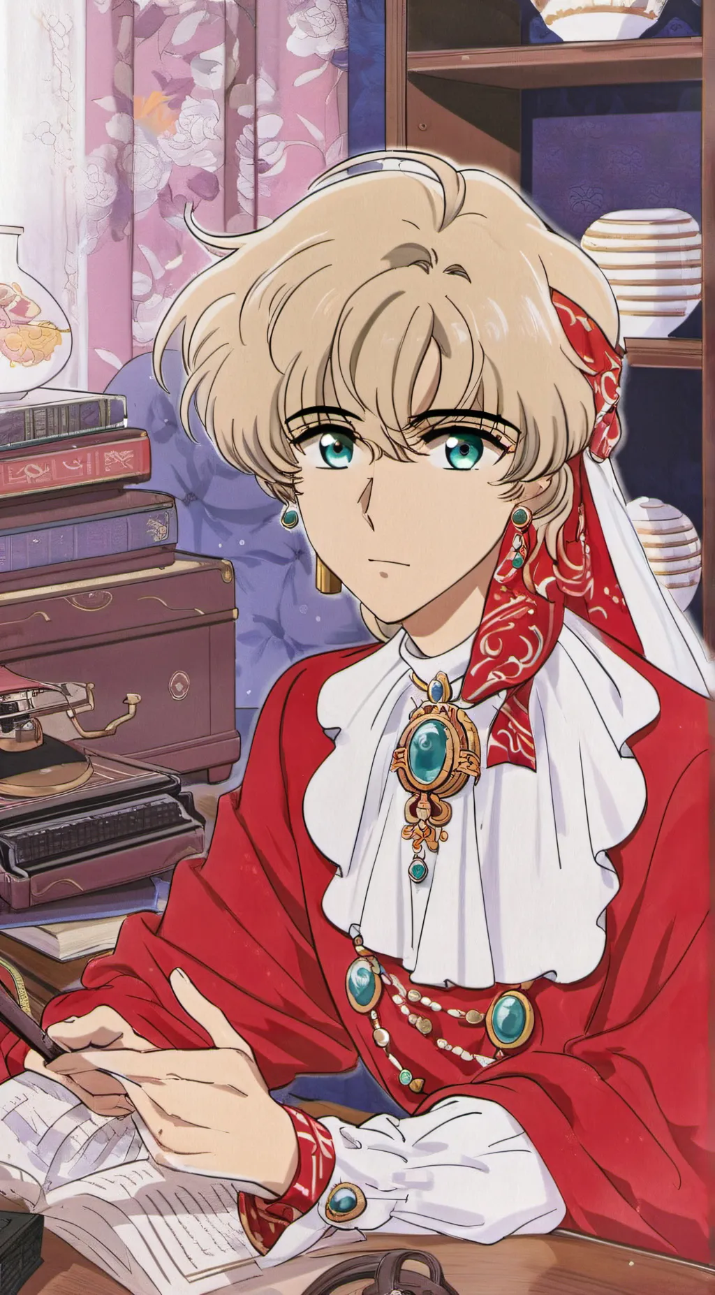 ai character: Edward background