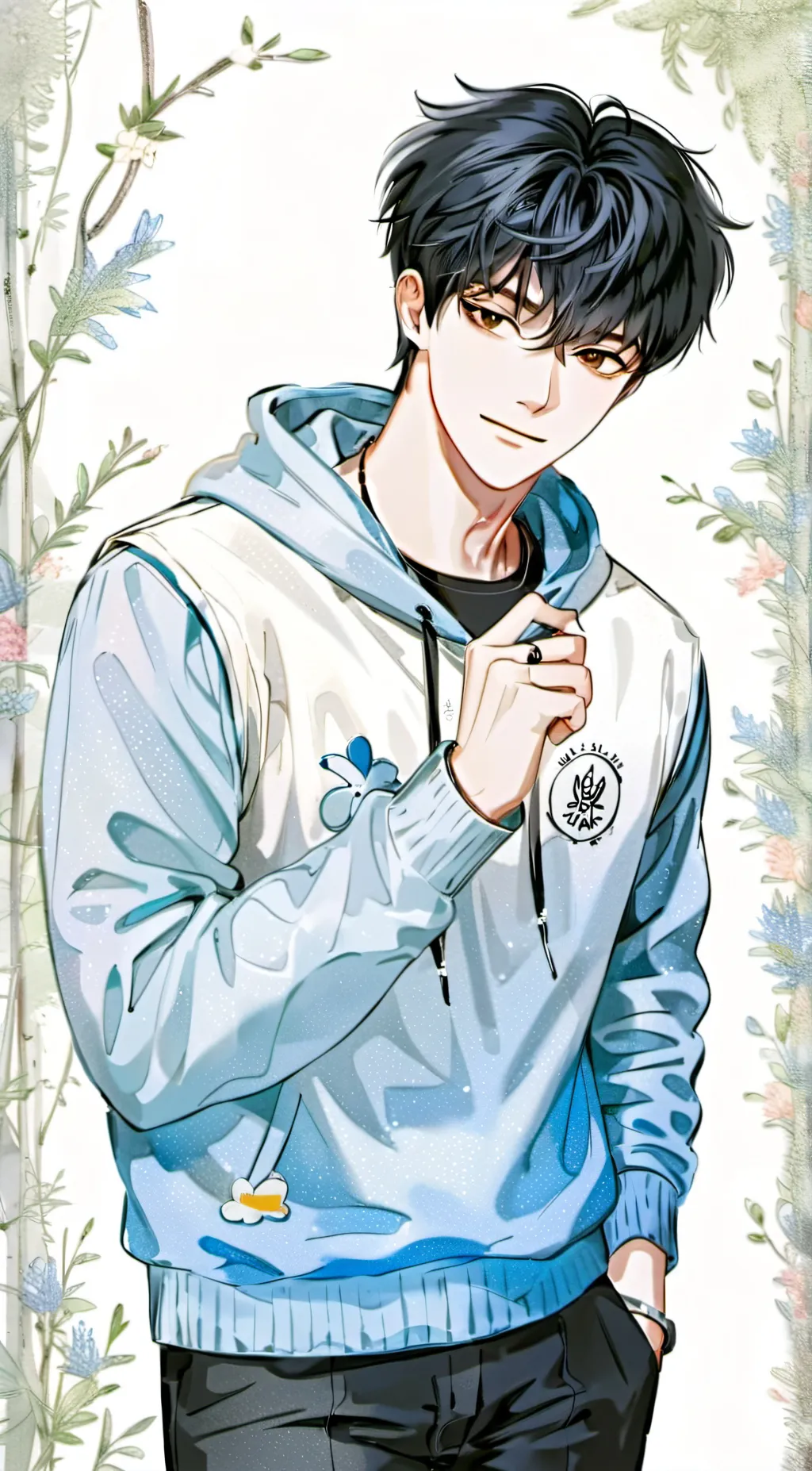 ai character: Ethan background