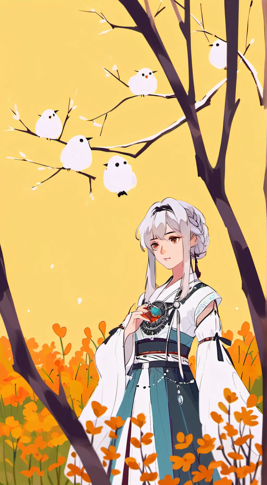 ai character: I will copy you background