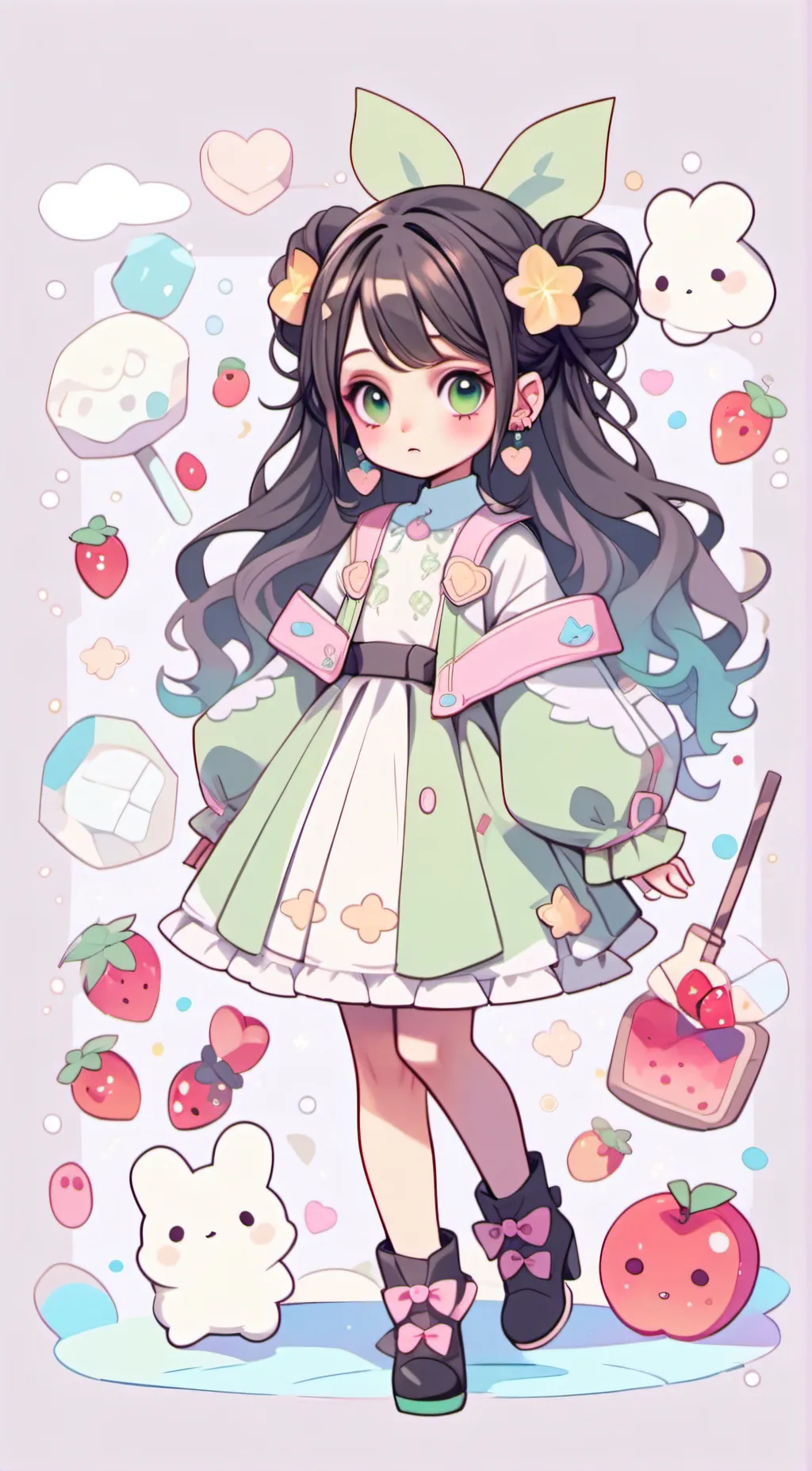 ai character: Angelica background