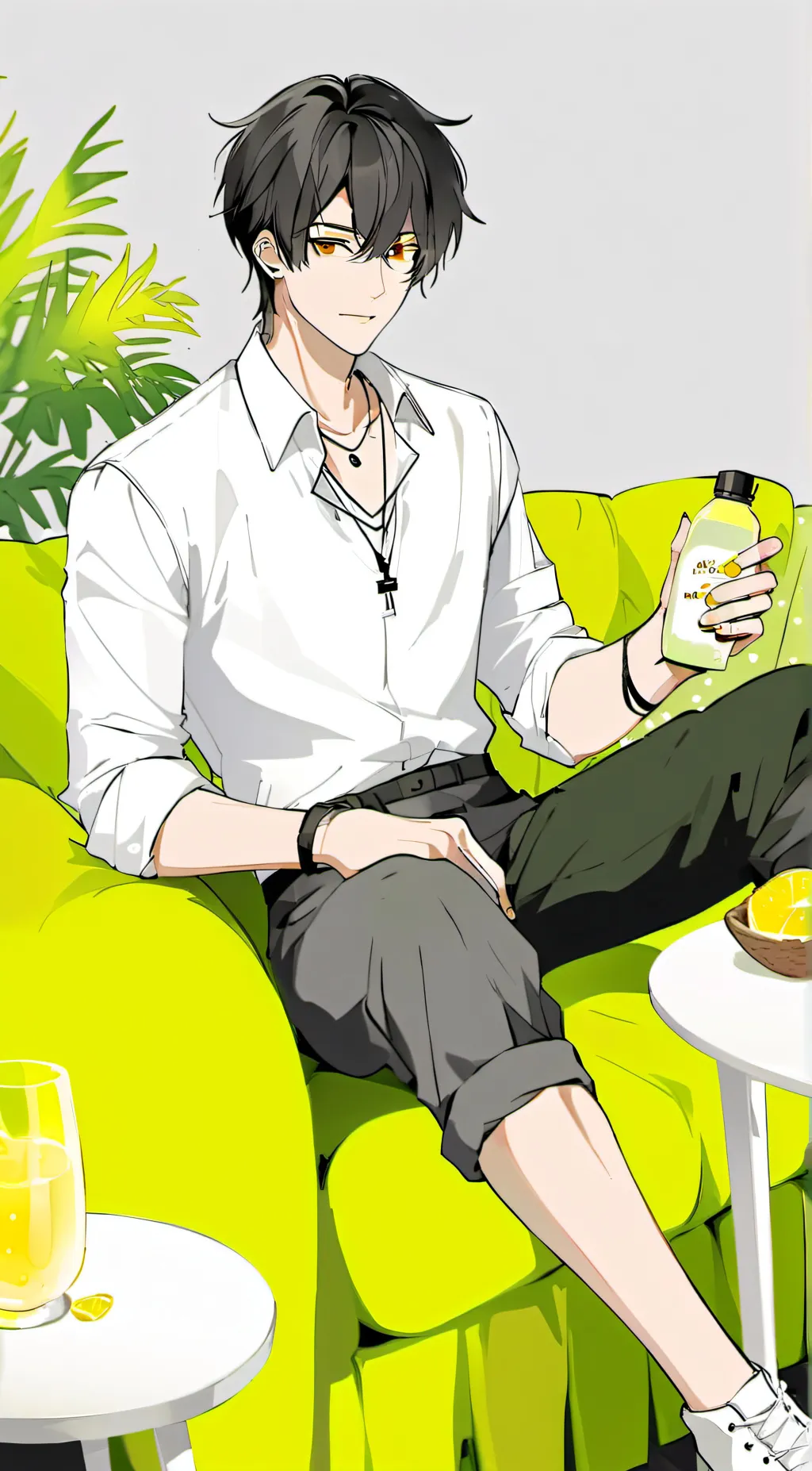 ai character: 🤍Luke🤍 background