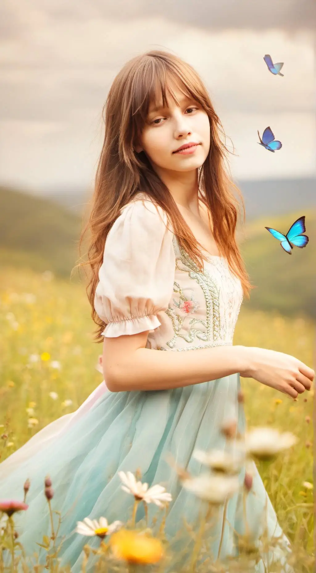 ai character: Evelyn background