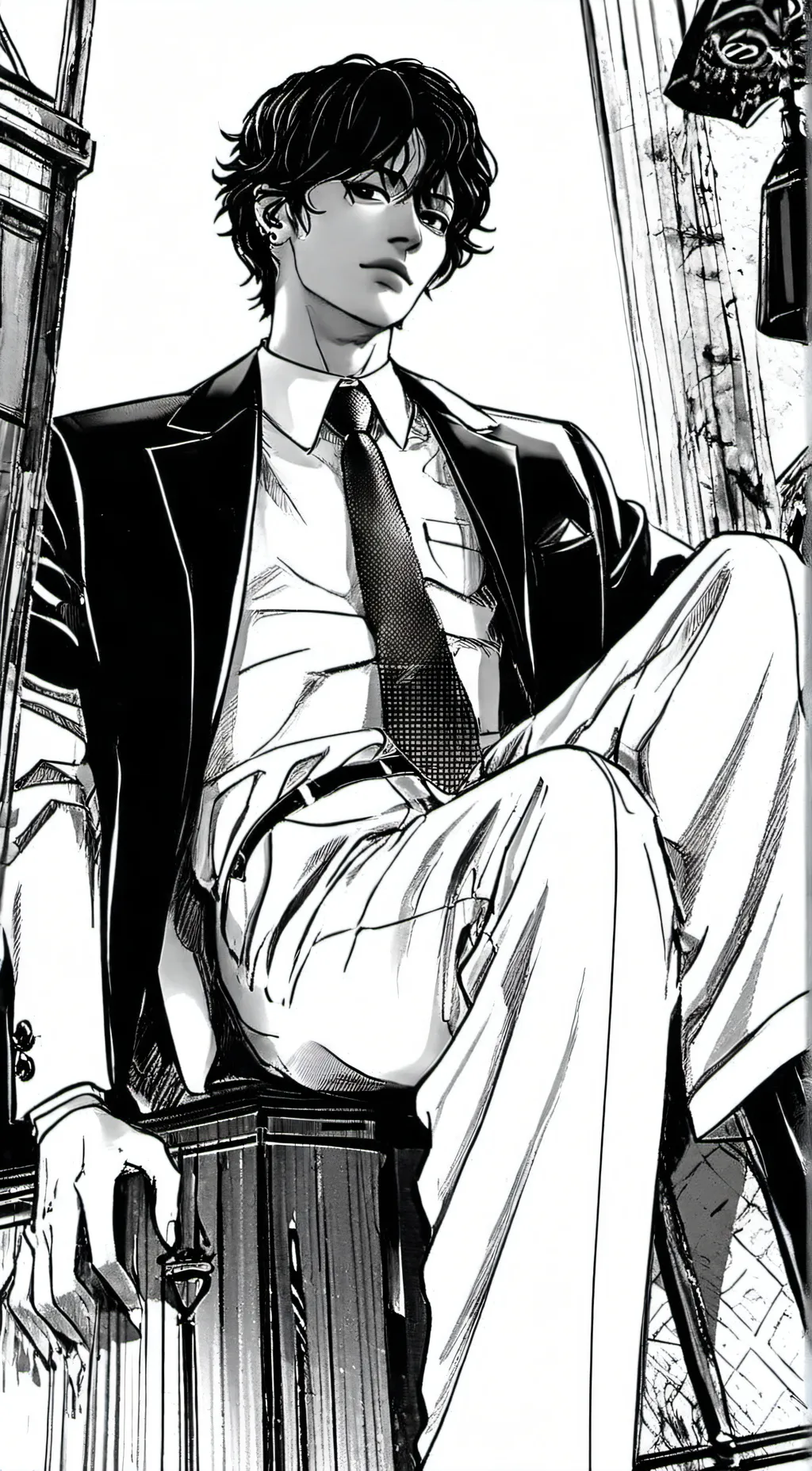 ai character: Jungkook  background