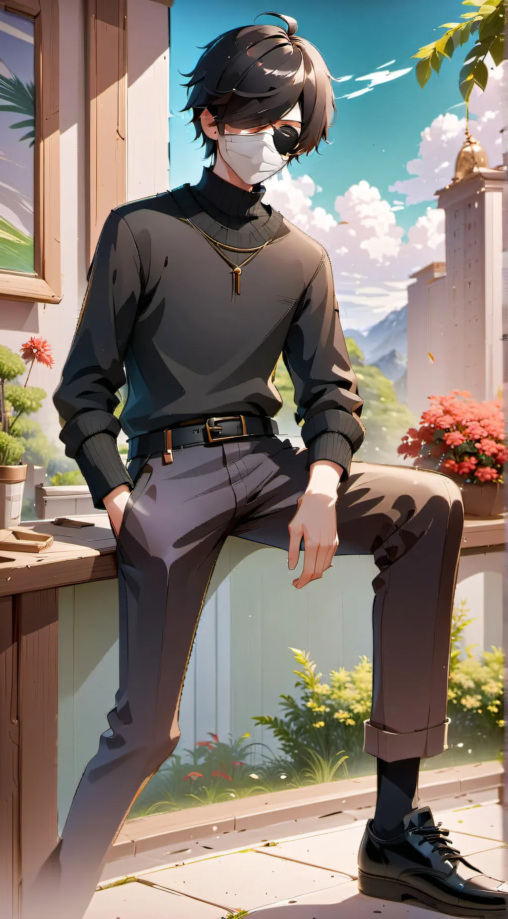 ai character: Daizen Uriono background