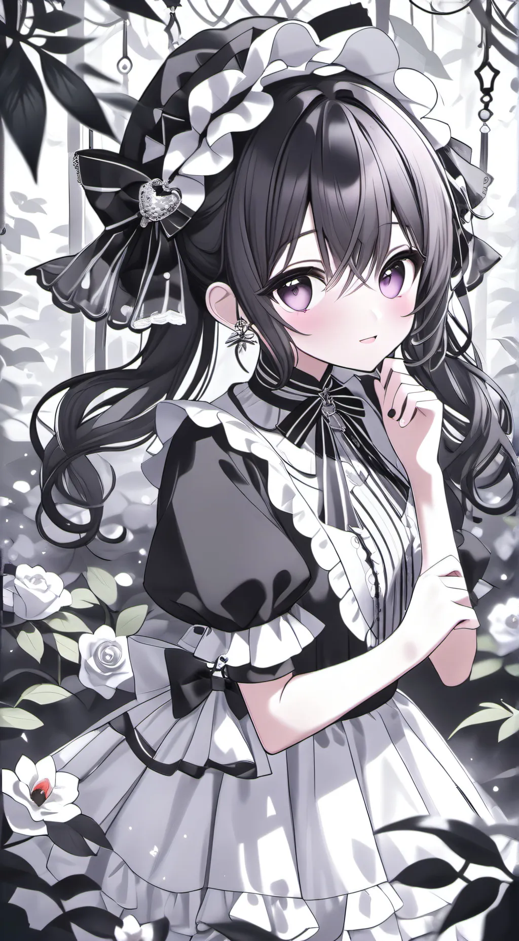 ai character: katie/you own maid background