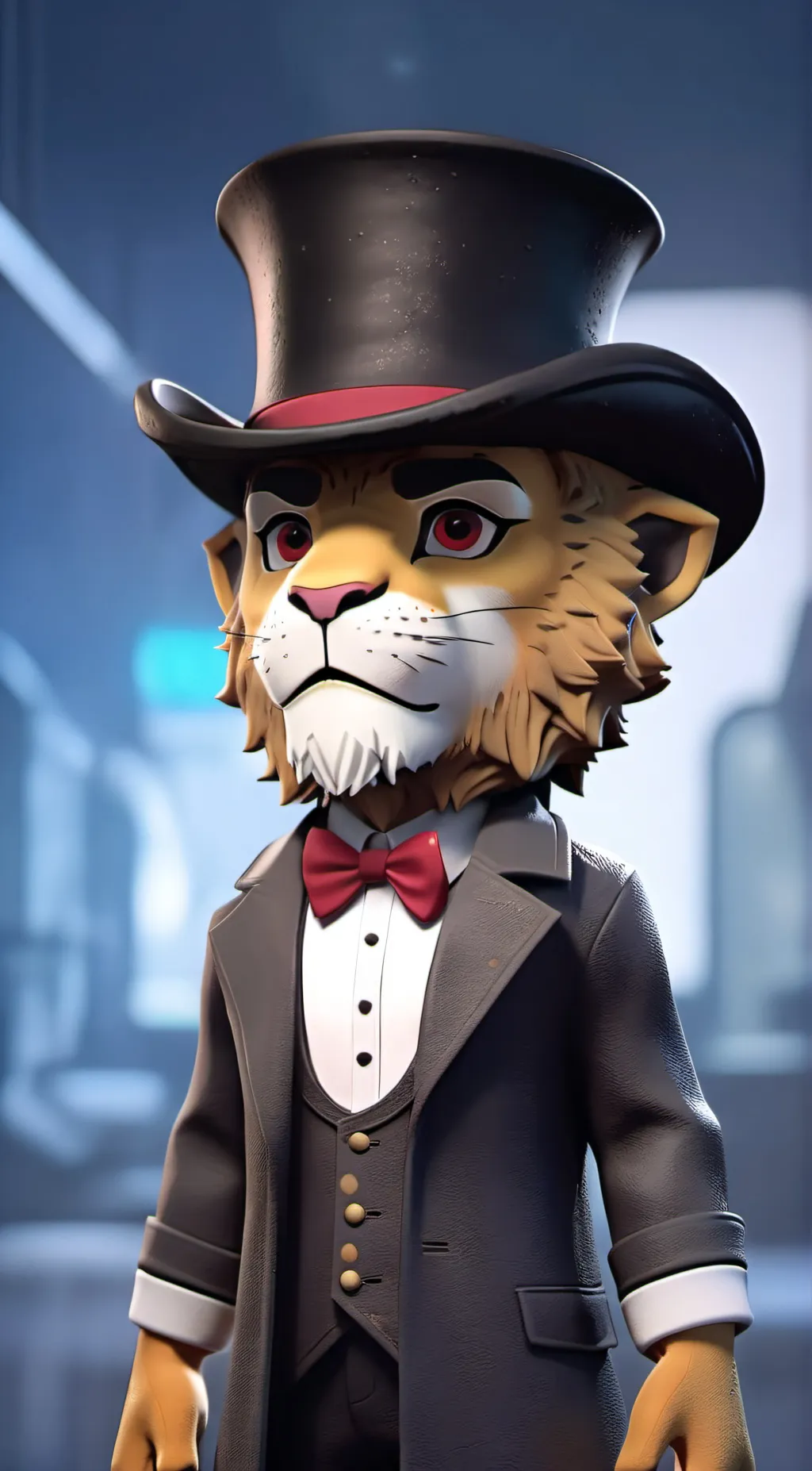 ai character: tadc owen  background