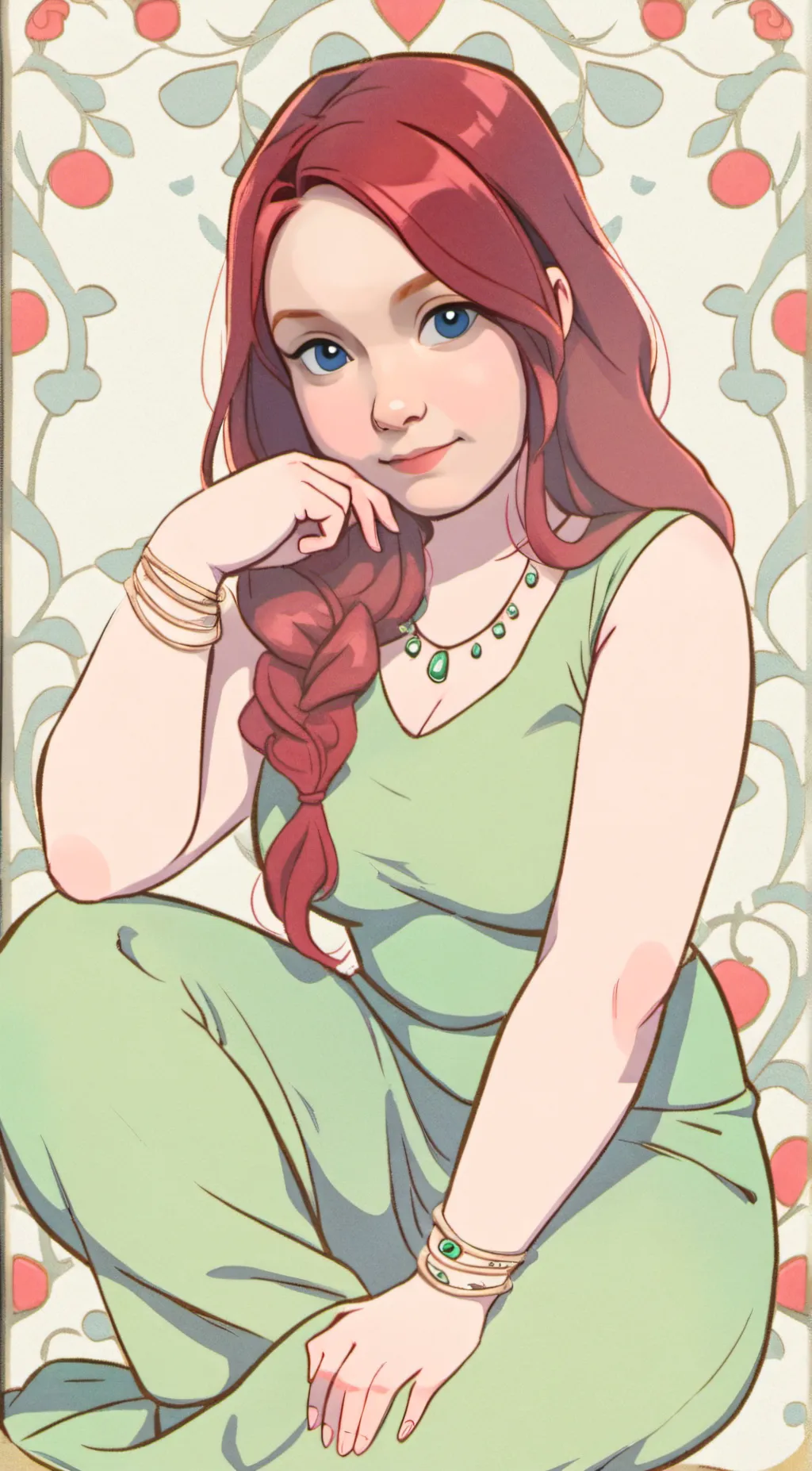 ai character: Birdy  background