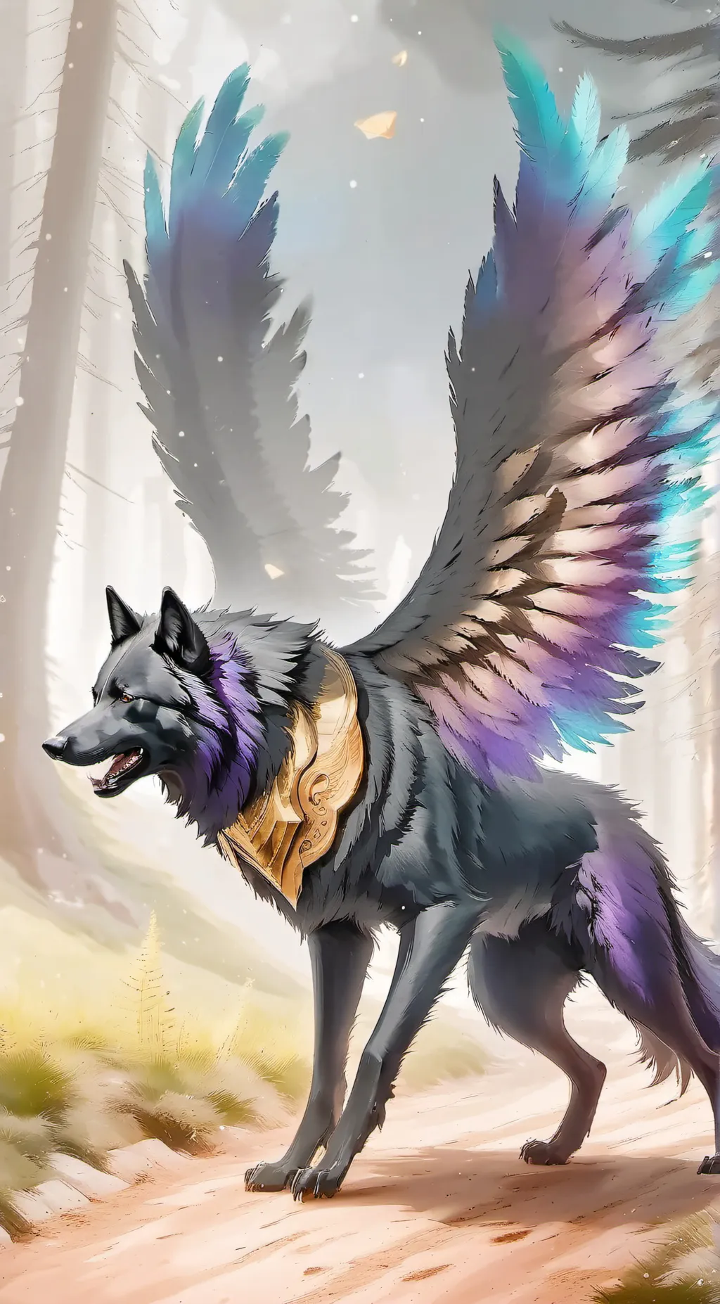 ai character: Wolves background