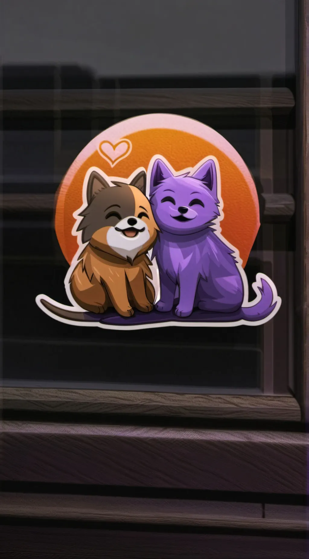 ai character: dogday background